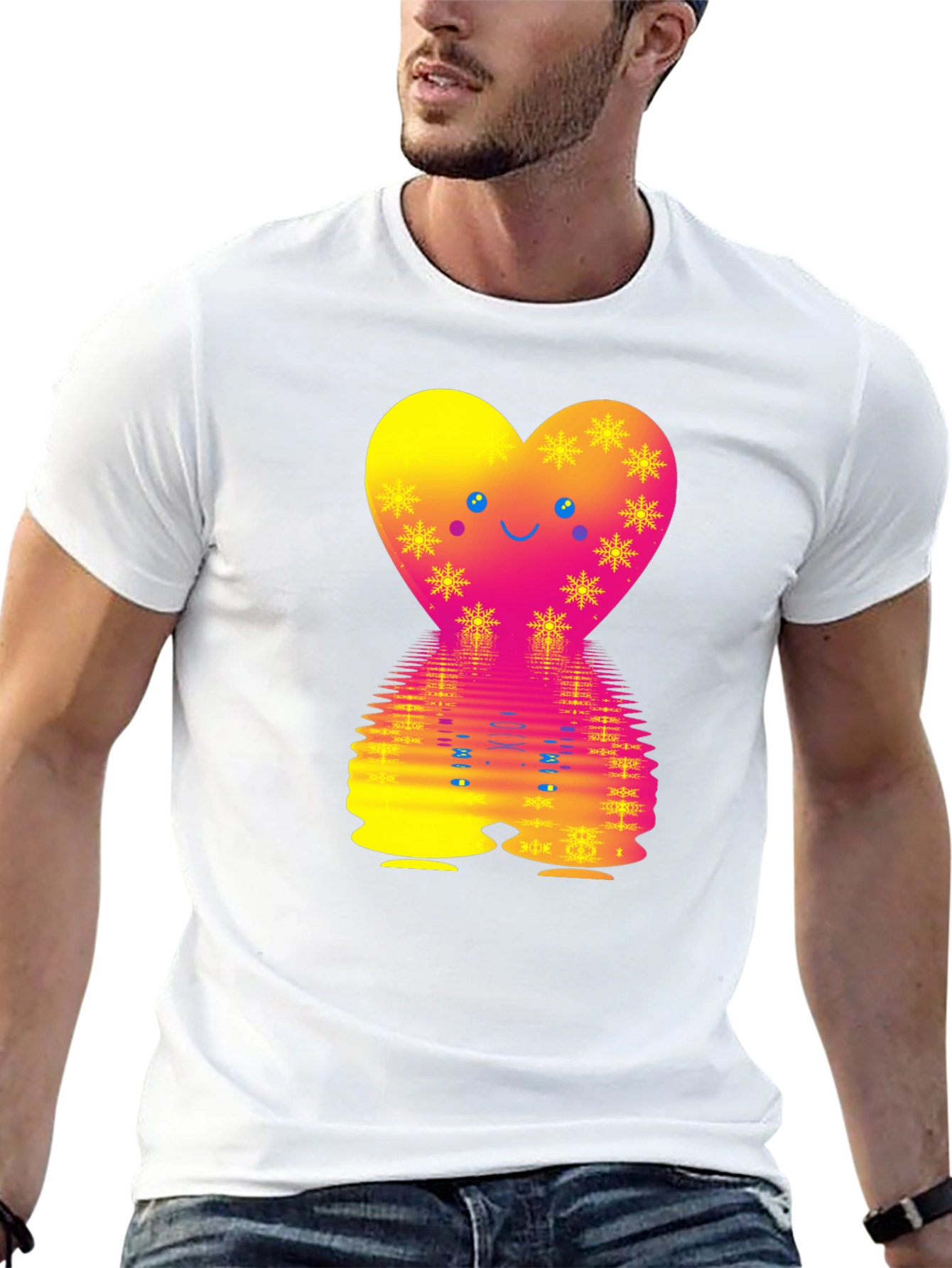 Smiling Heart Graphic Tee