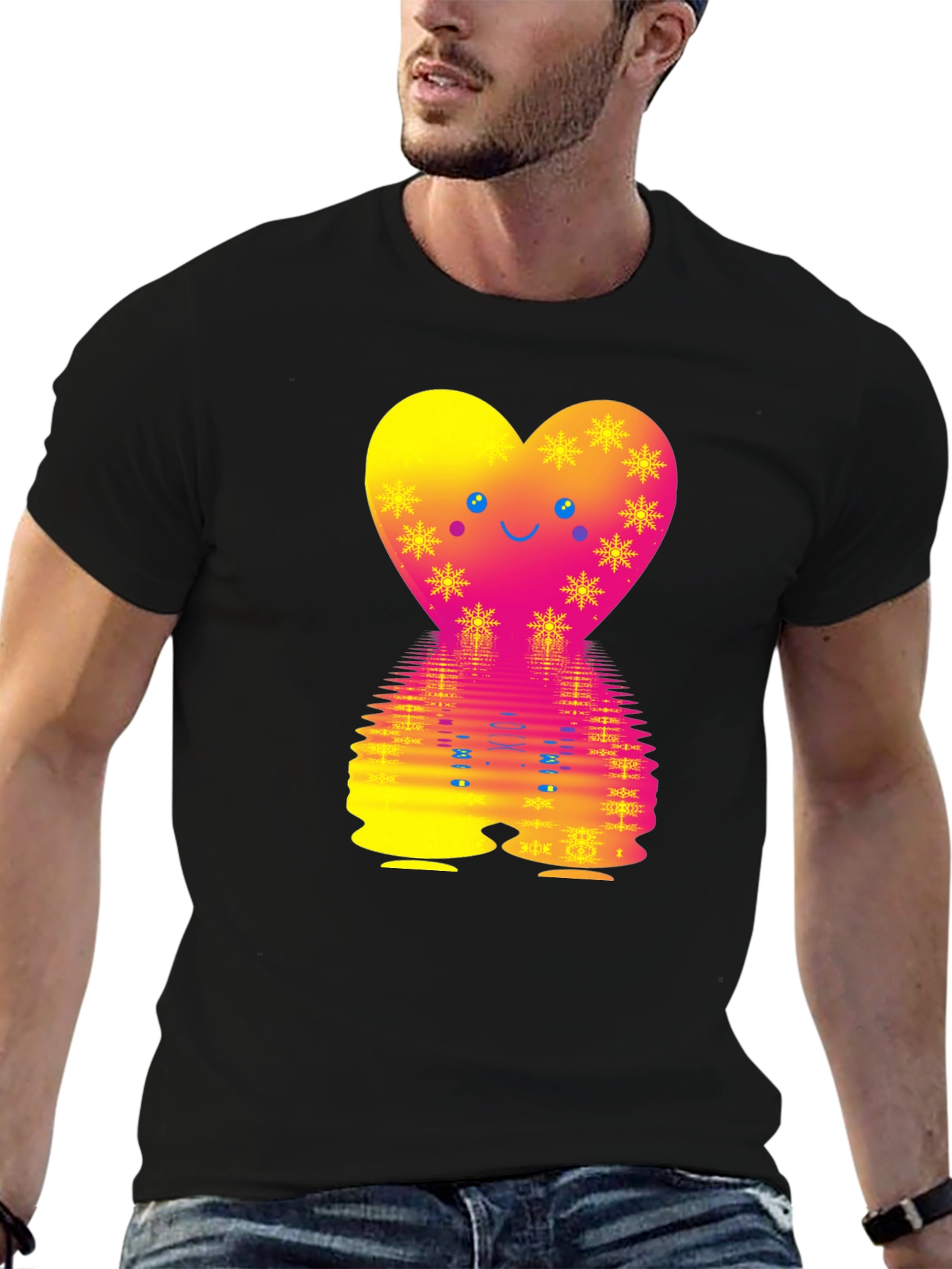 Smiling Heart Graphic Tee