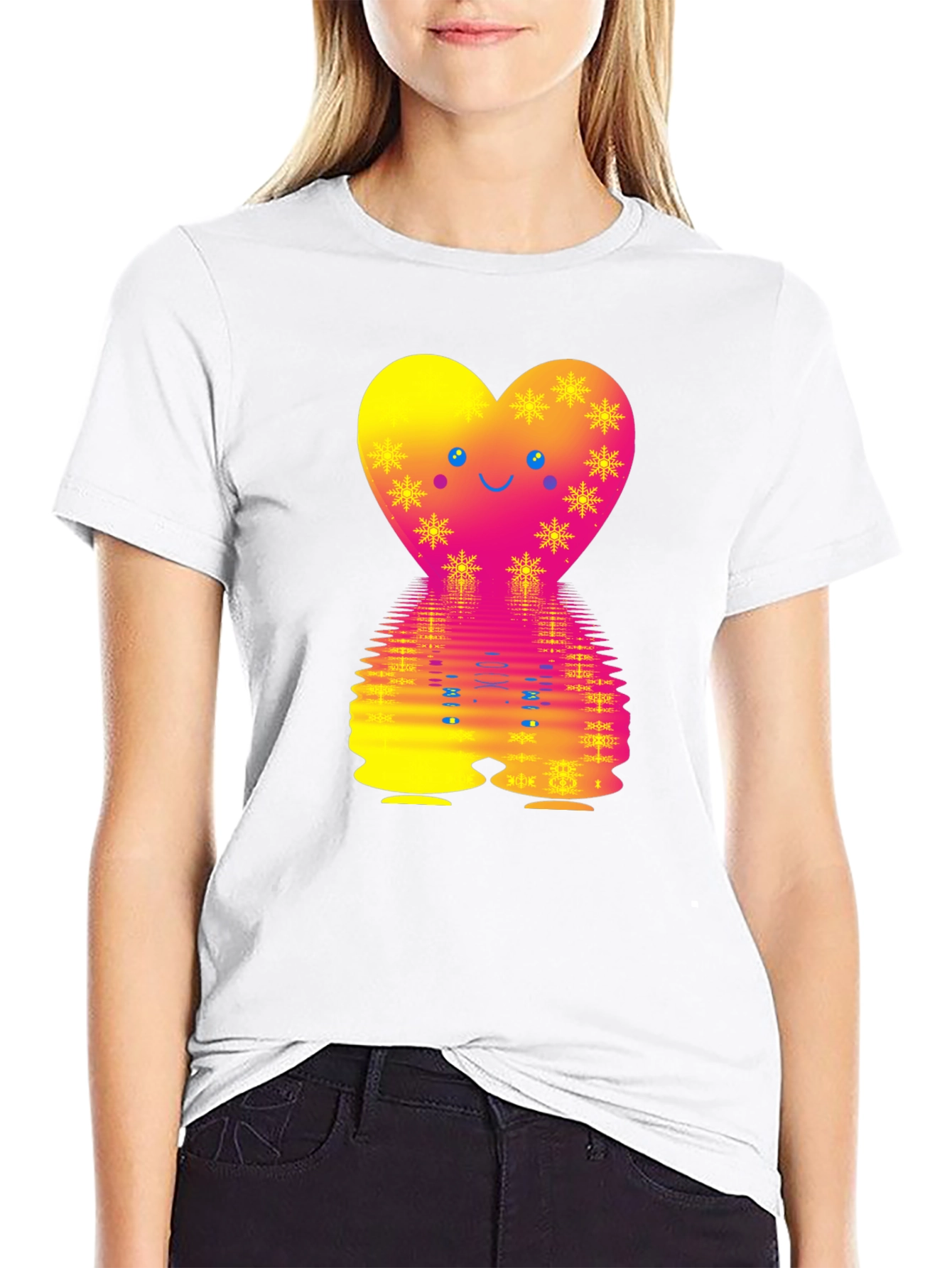 Smiling Heart Graphic Tee