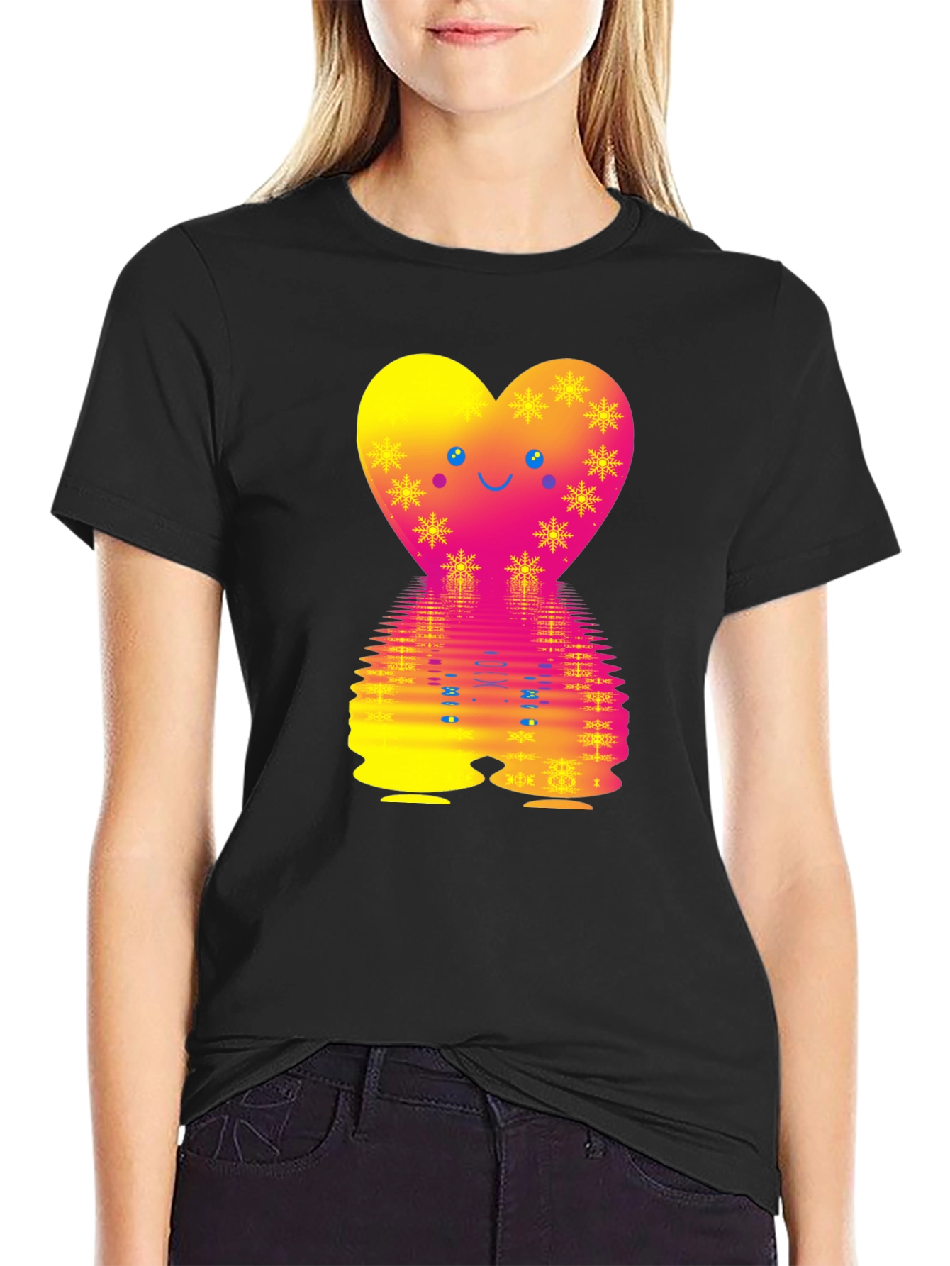 Smiling Heart Graphic Tee