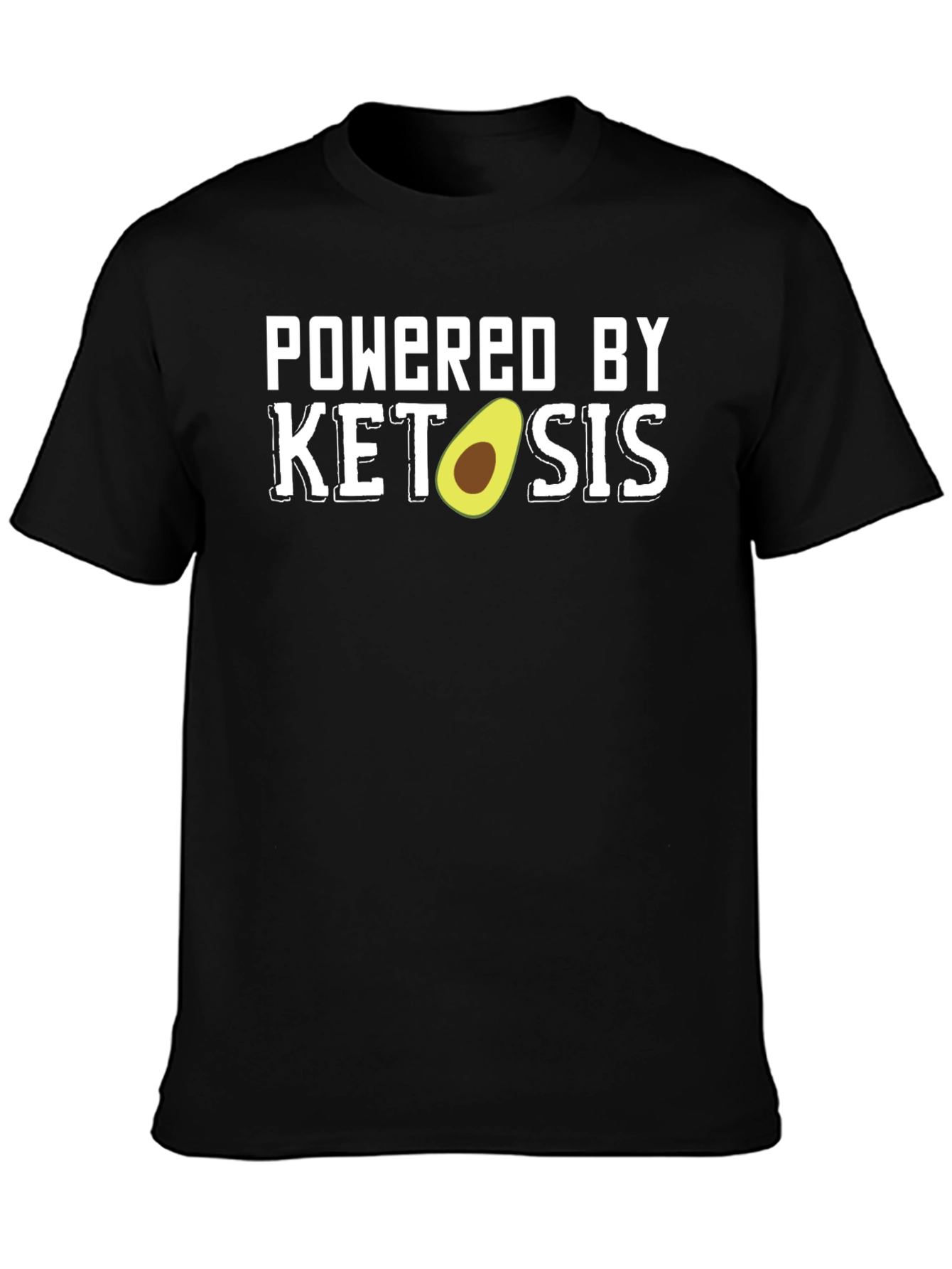 Powered by Ketosis Avocado T-Shirt