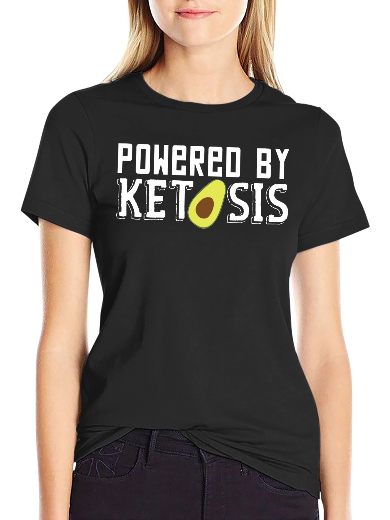 Powered by Ketosis Avocado T-Shirt