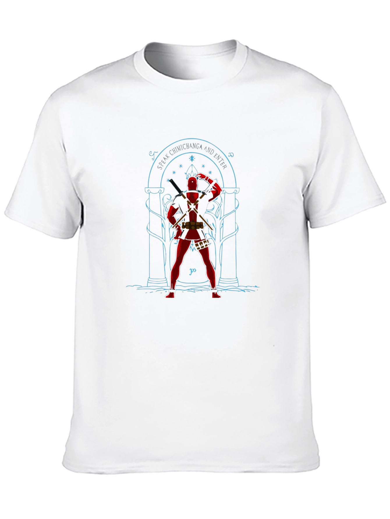 Speak Chimichanga Deadpool T-Shirt