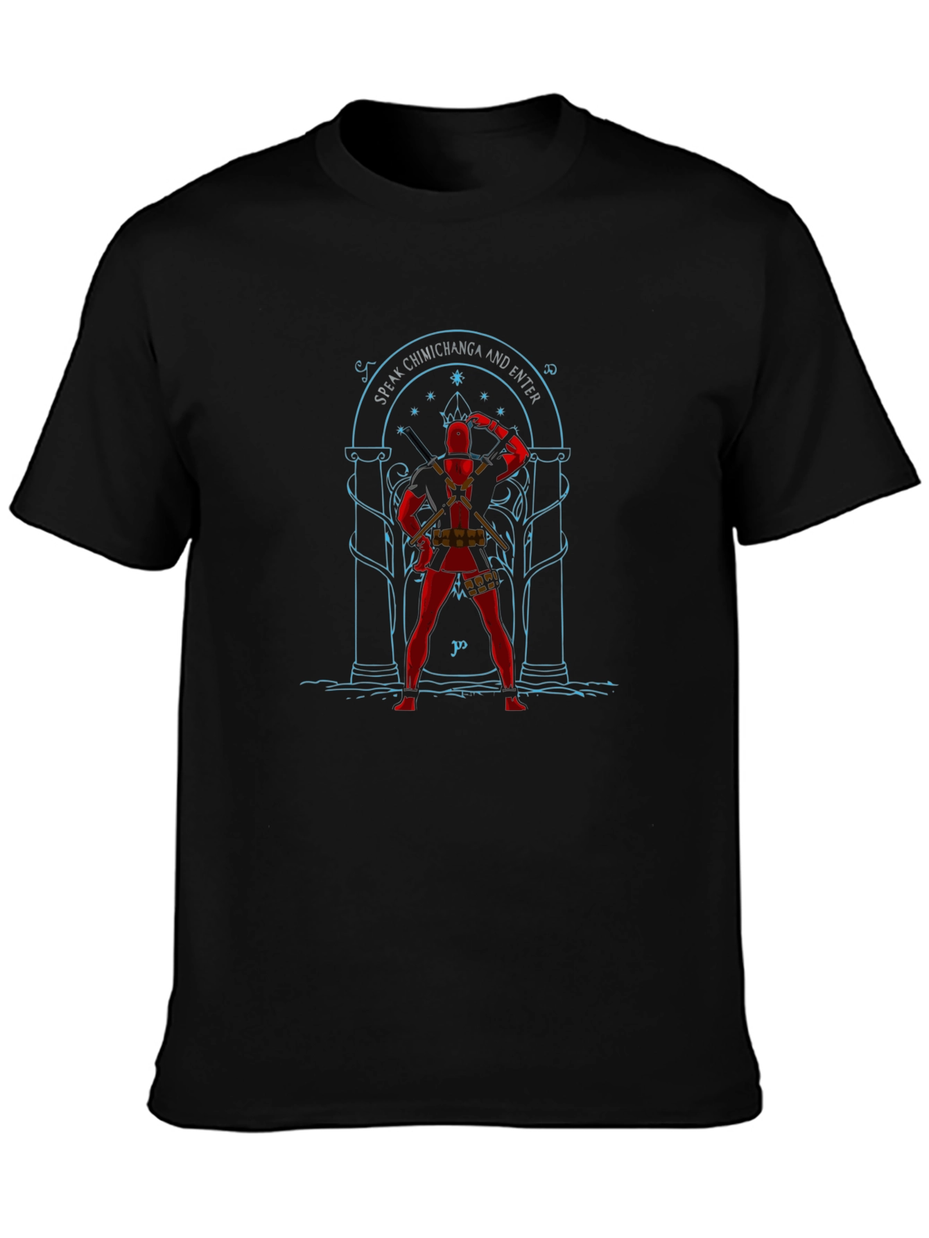 Speak Chimichanga Deadpool T-Shirt