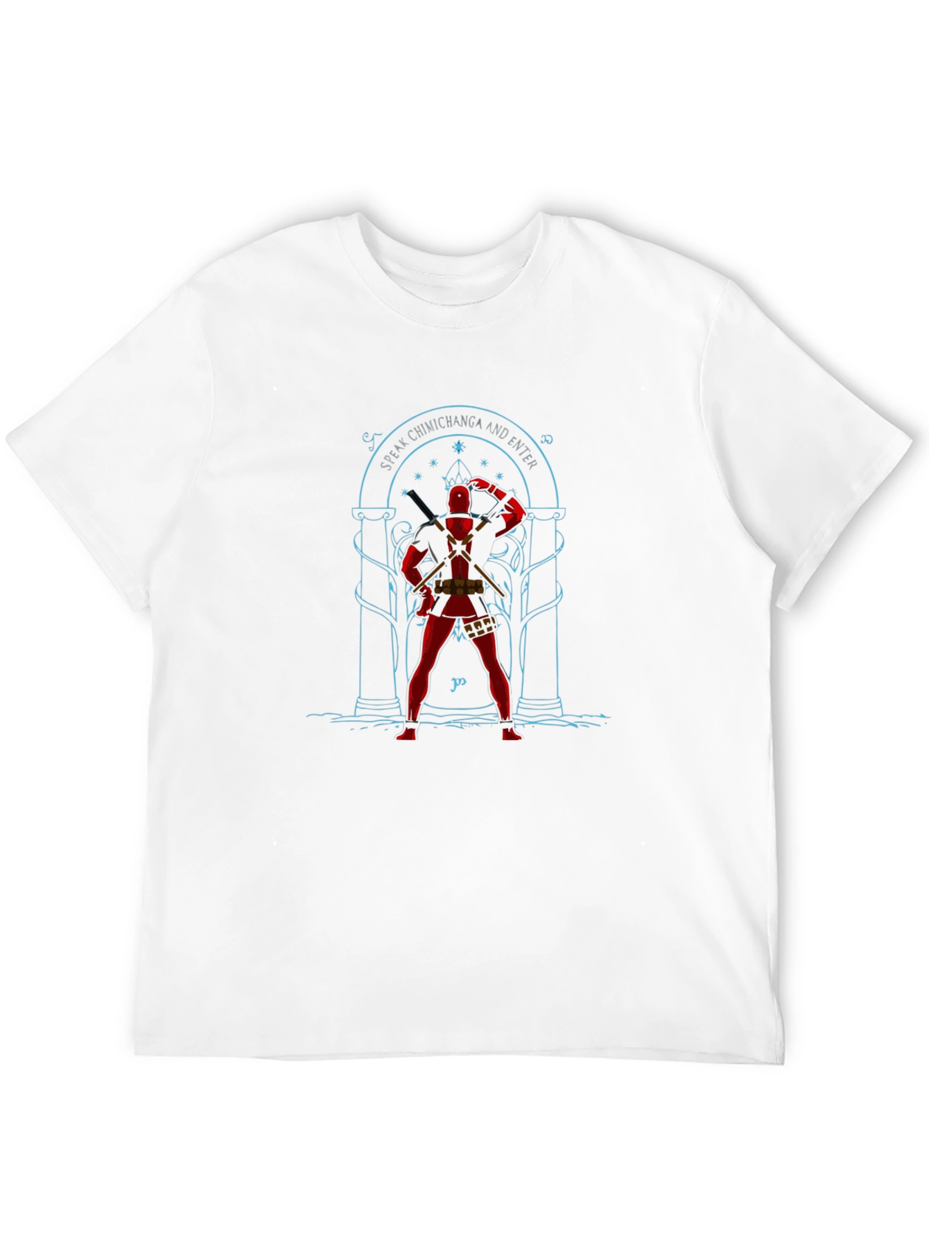 Speak Chimichanga Deadpool T-Shirt