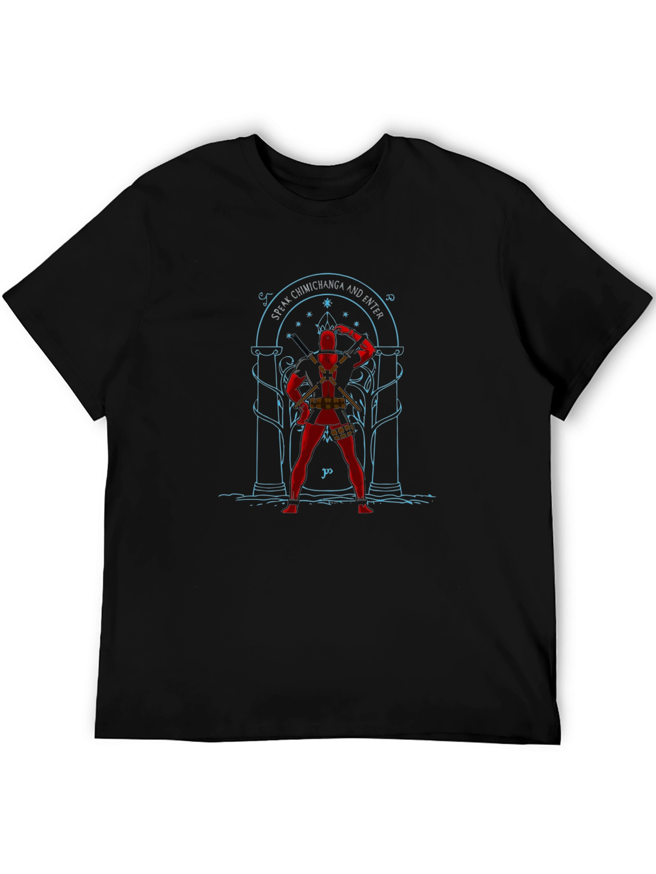 Speak Chimichanga Deadpool T-Shirt