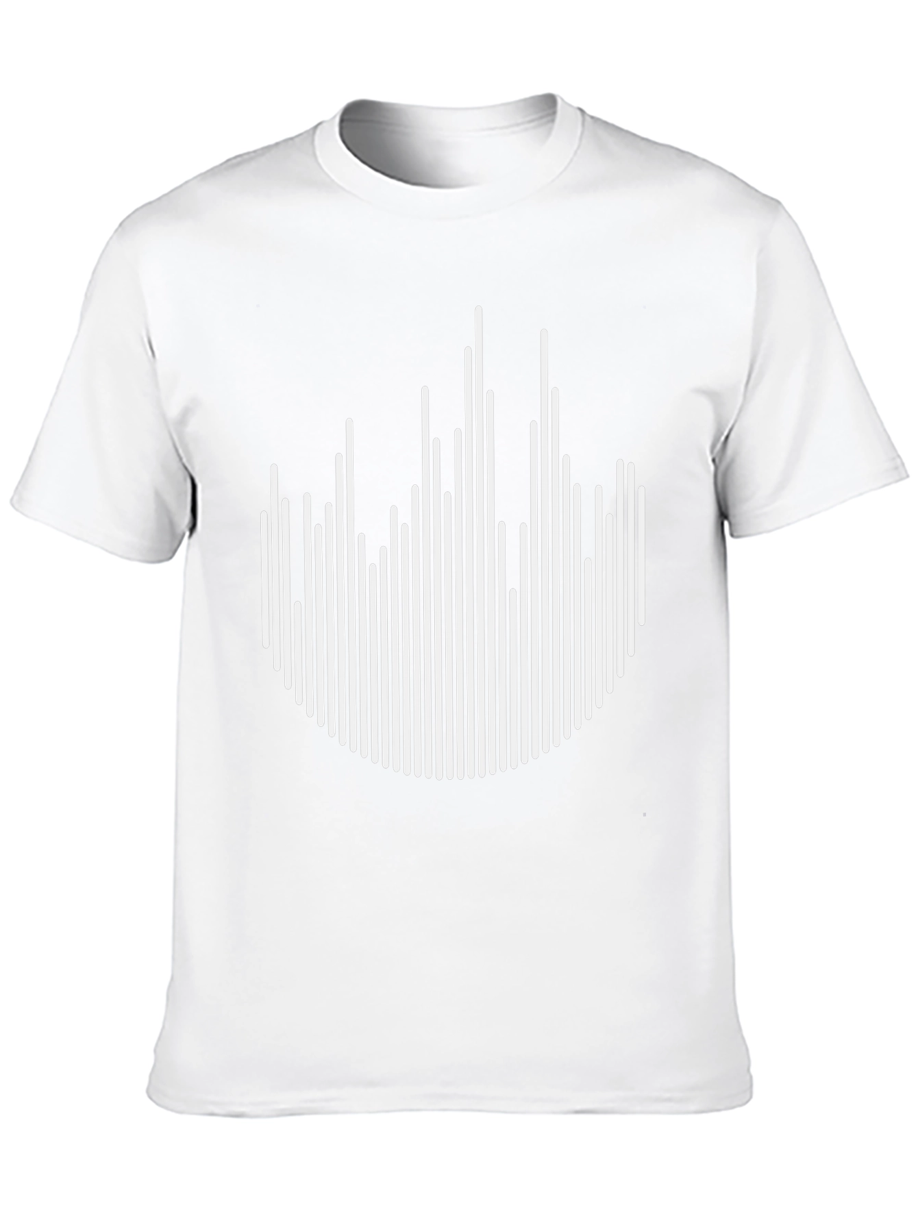 Modern Abstract Line Art Graphic Tee