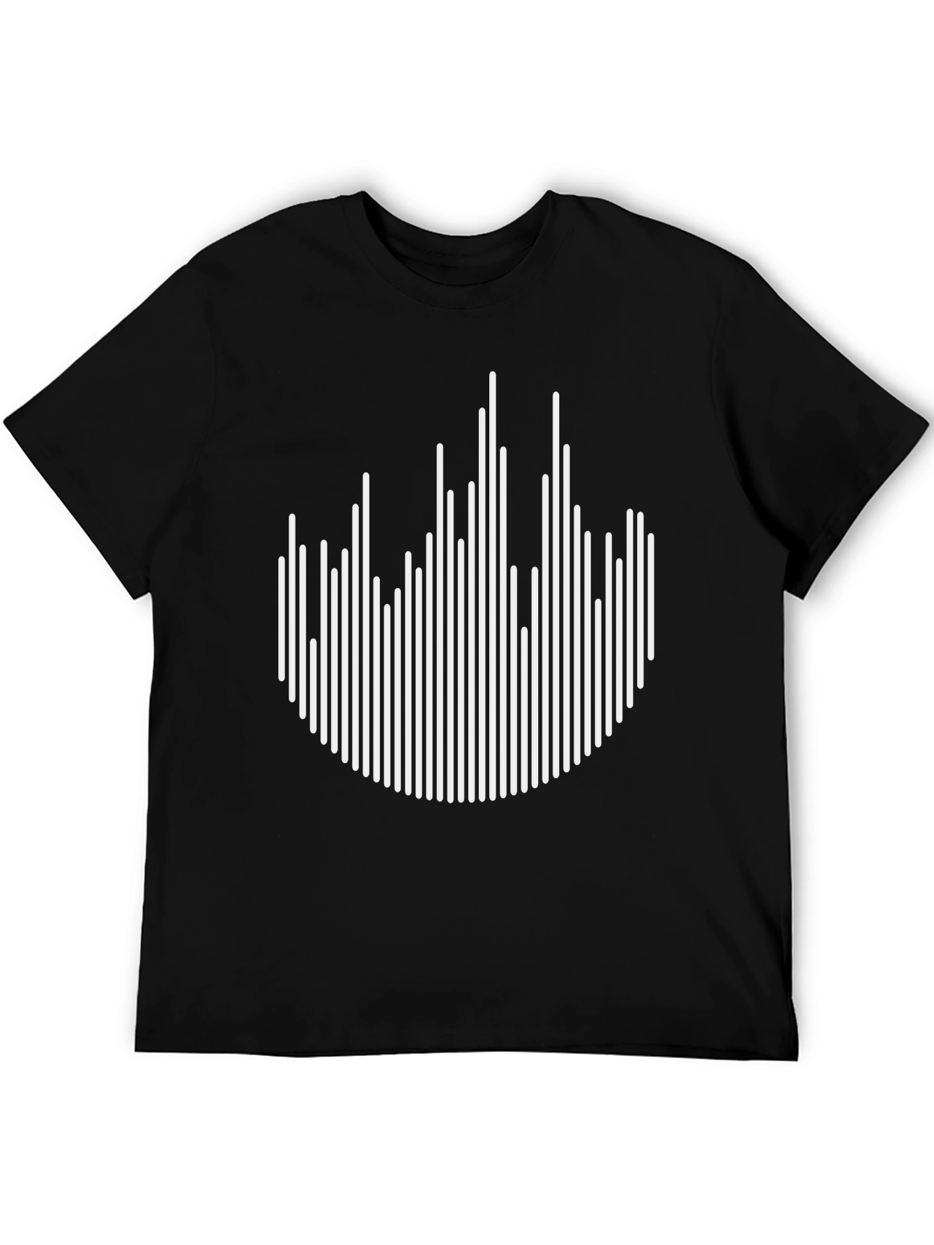 Modern Abstract Line Art Graphic Tee