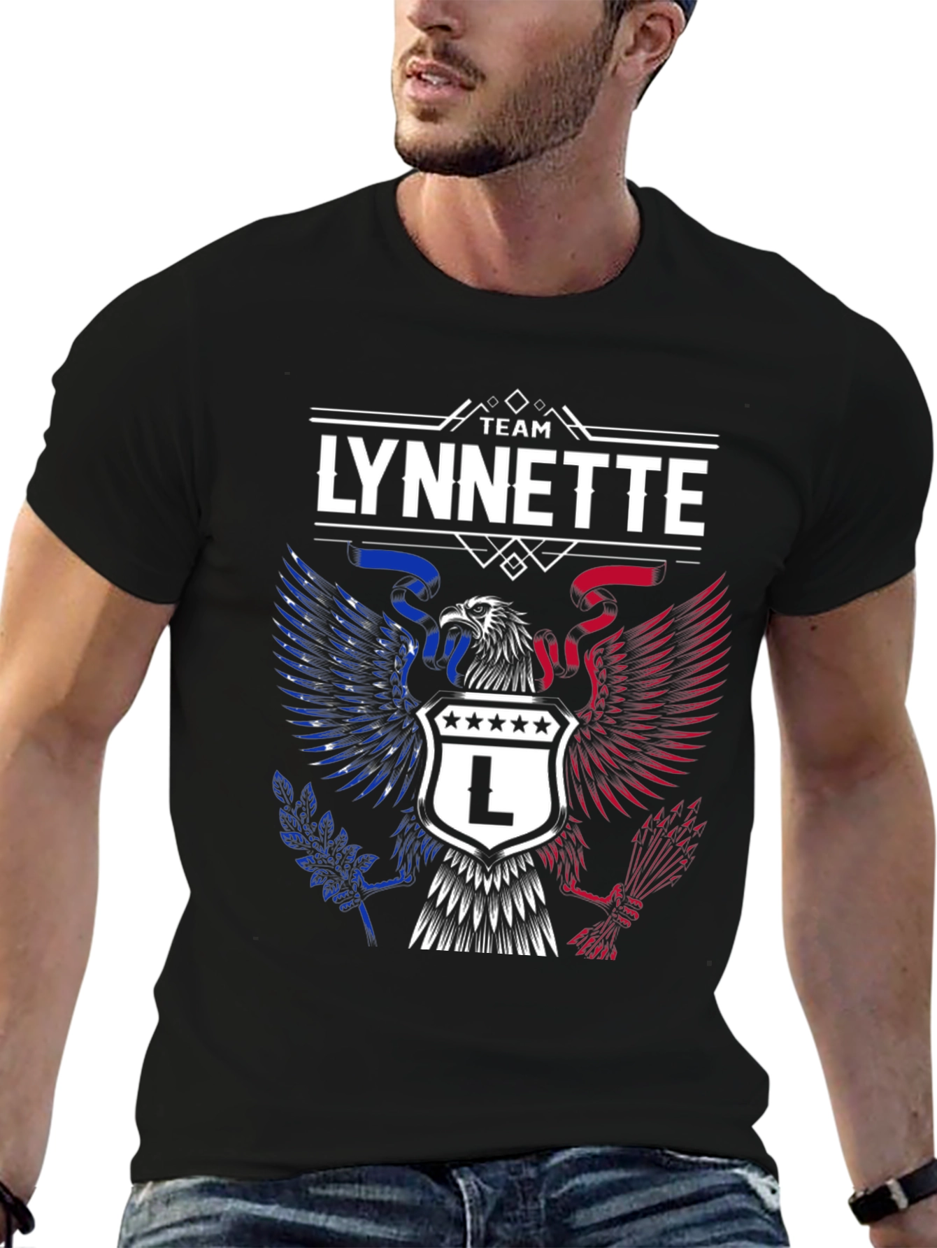 Team Lynnette Patriotic Eagle T-Shirt