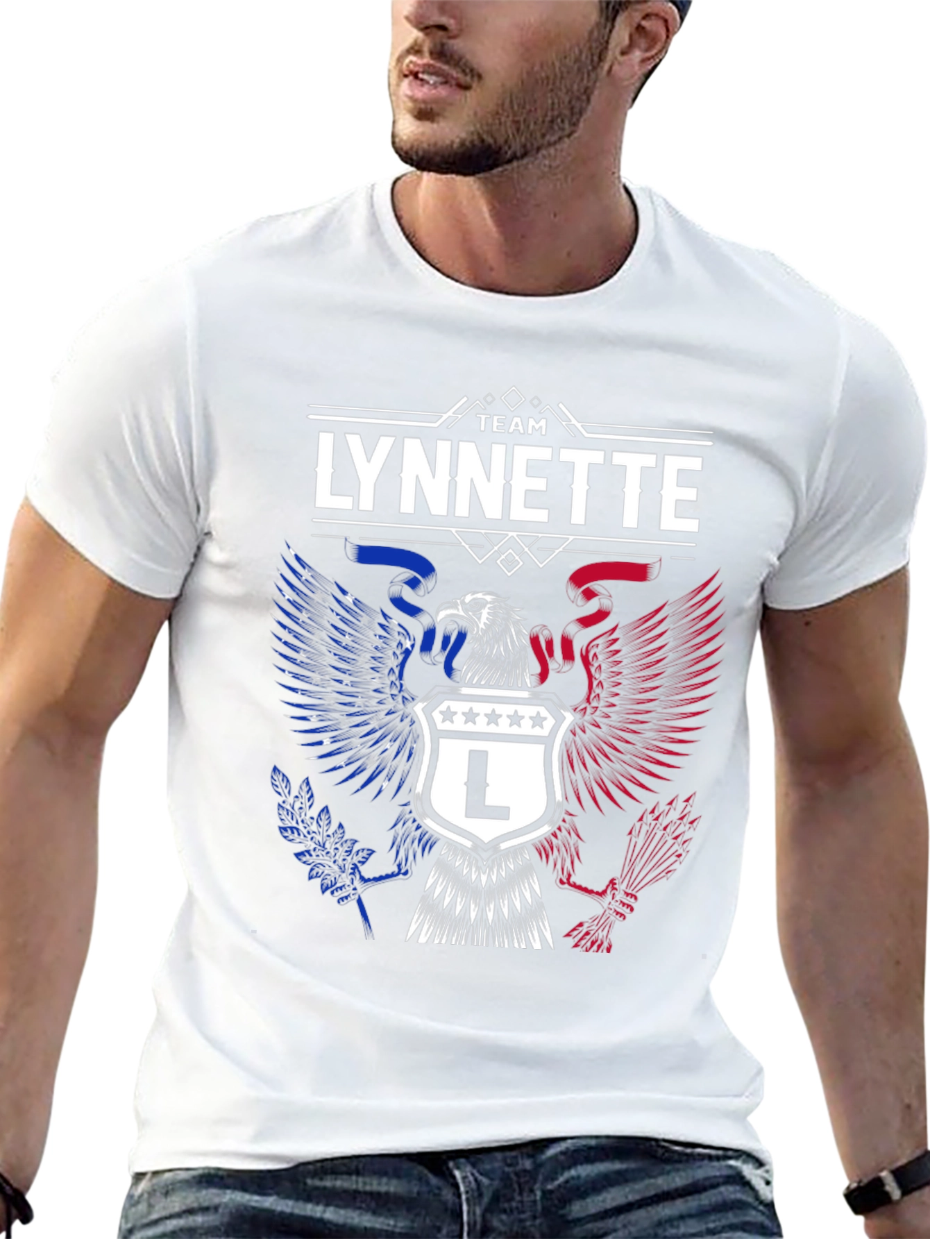 Team Lynnette Patriotic Eagle T-Shirt