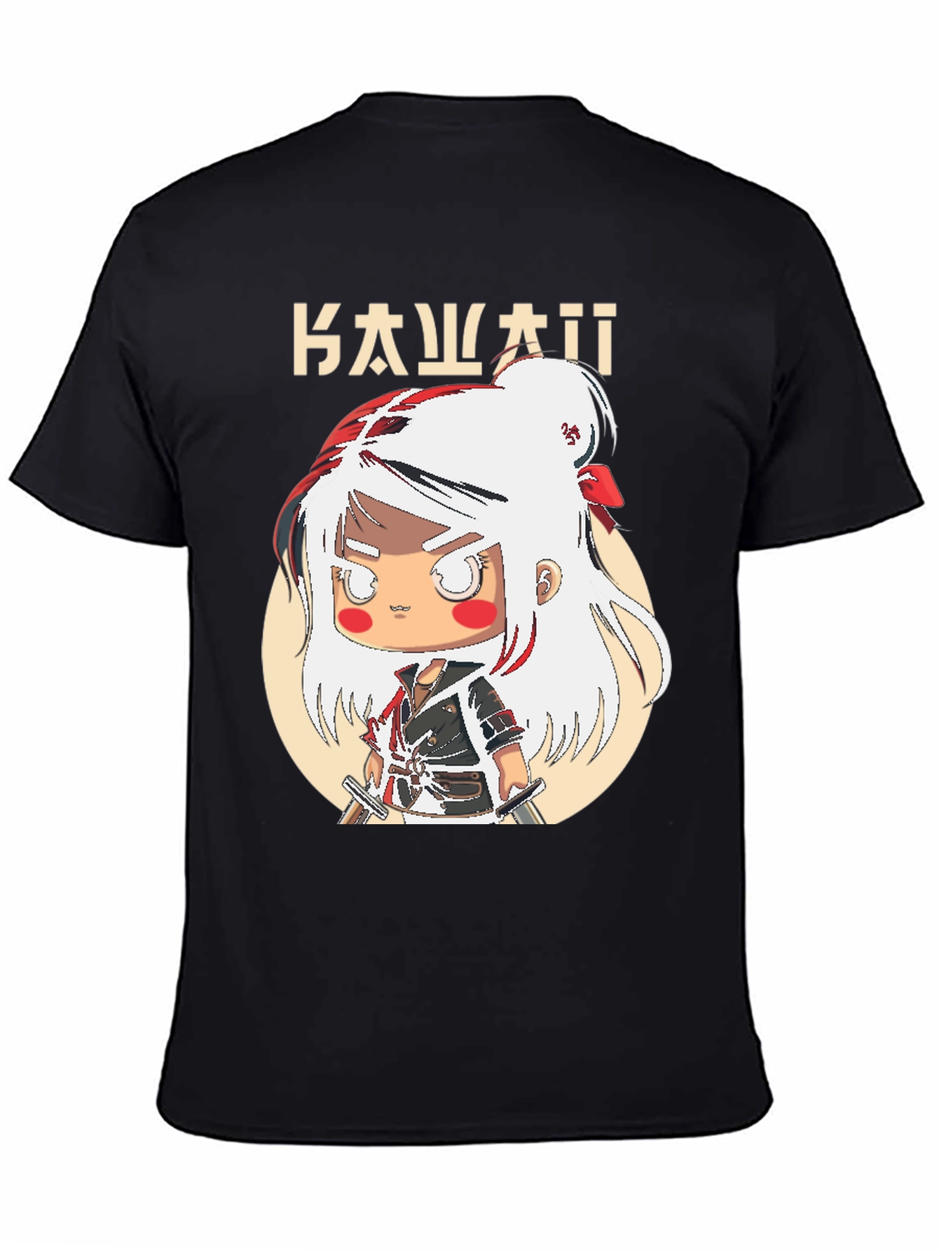 Kawaii Warrior Anime T-Shirt