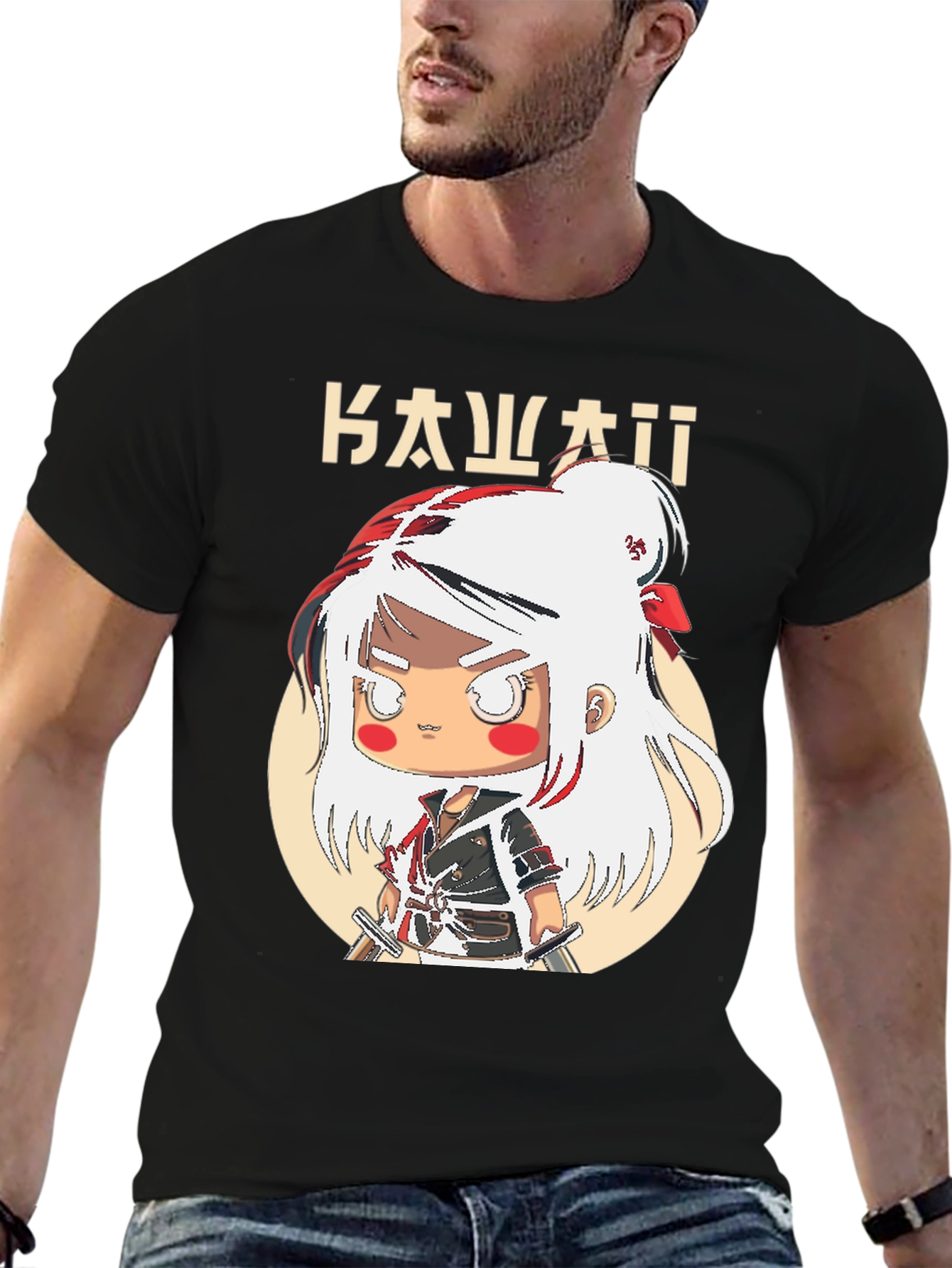 Kawaii Warrior Anime T-Shirt