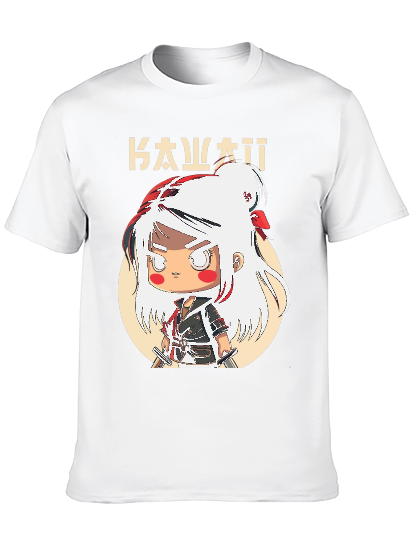 Kawaii Warrior Anime T-Shirt