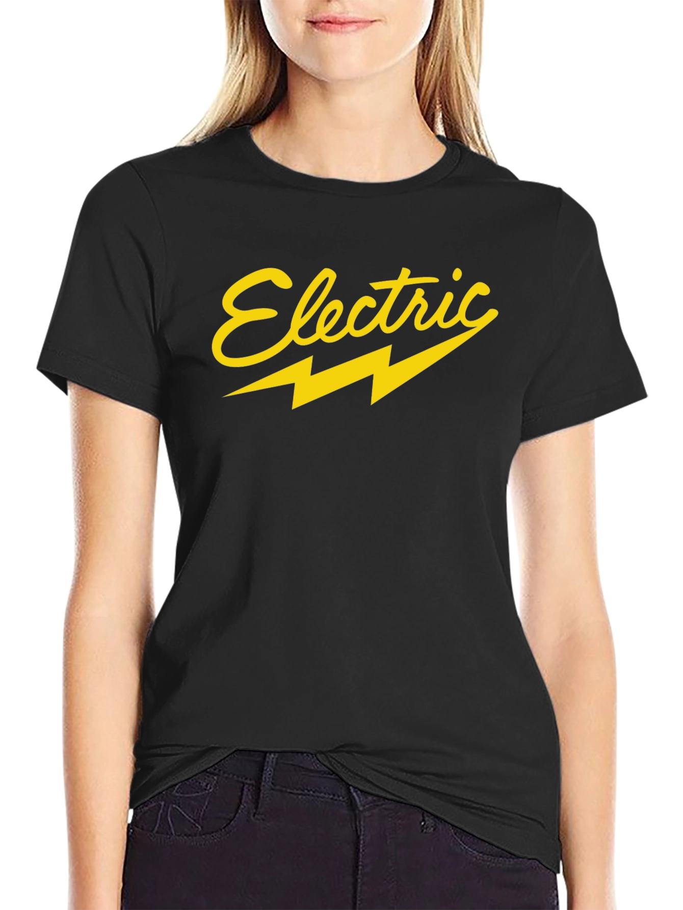 Electric Bolt Tee - Stylish Graphic T-Shirt