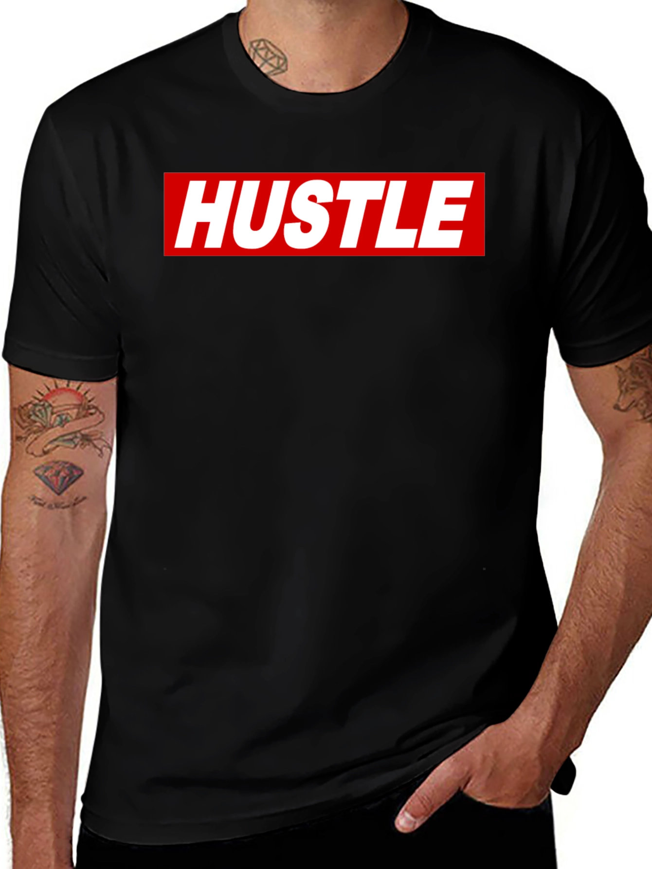 Hustle Tee - Classic Crew Neck