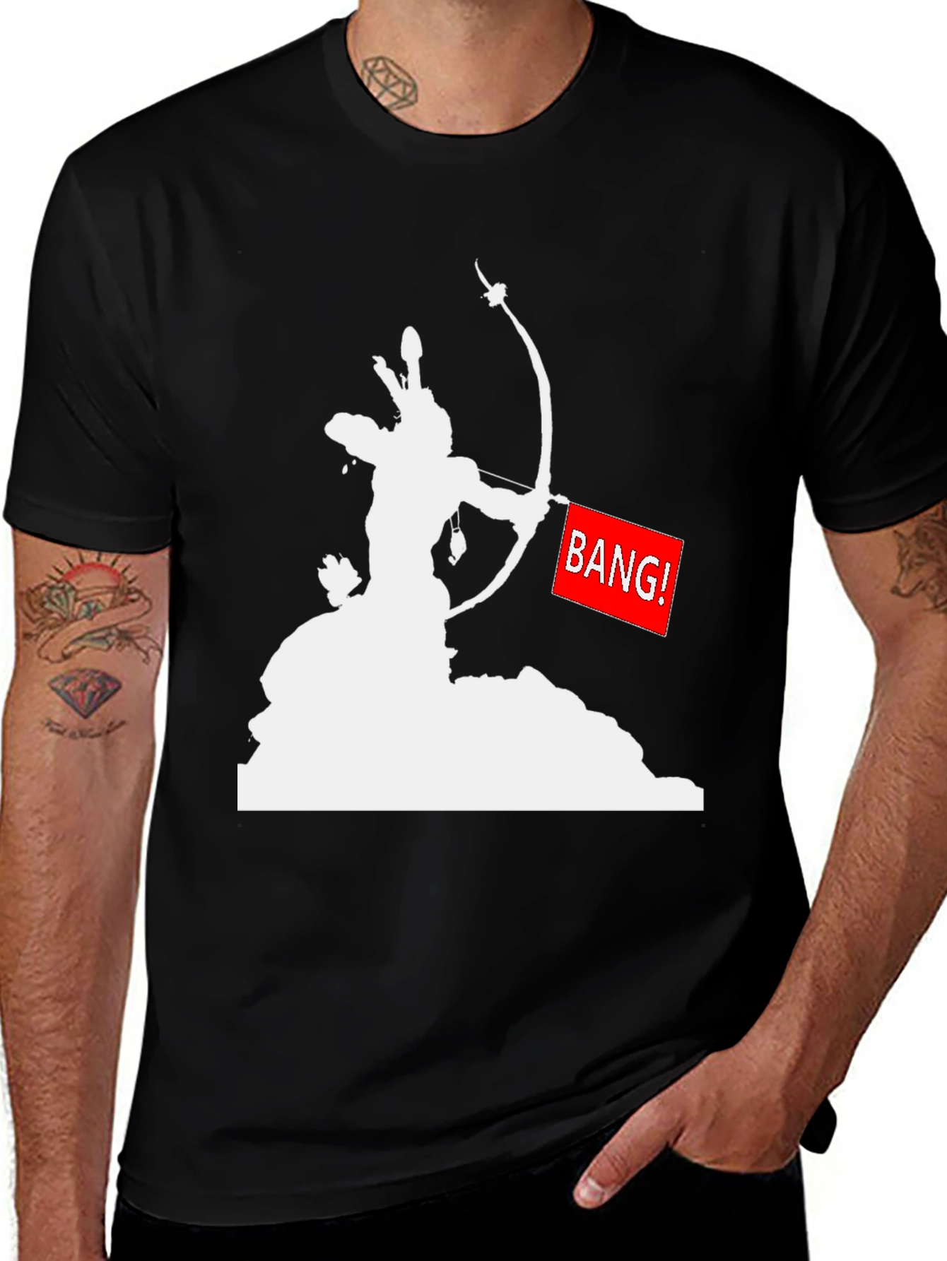 Bang! Native American Archer Graphic Tee