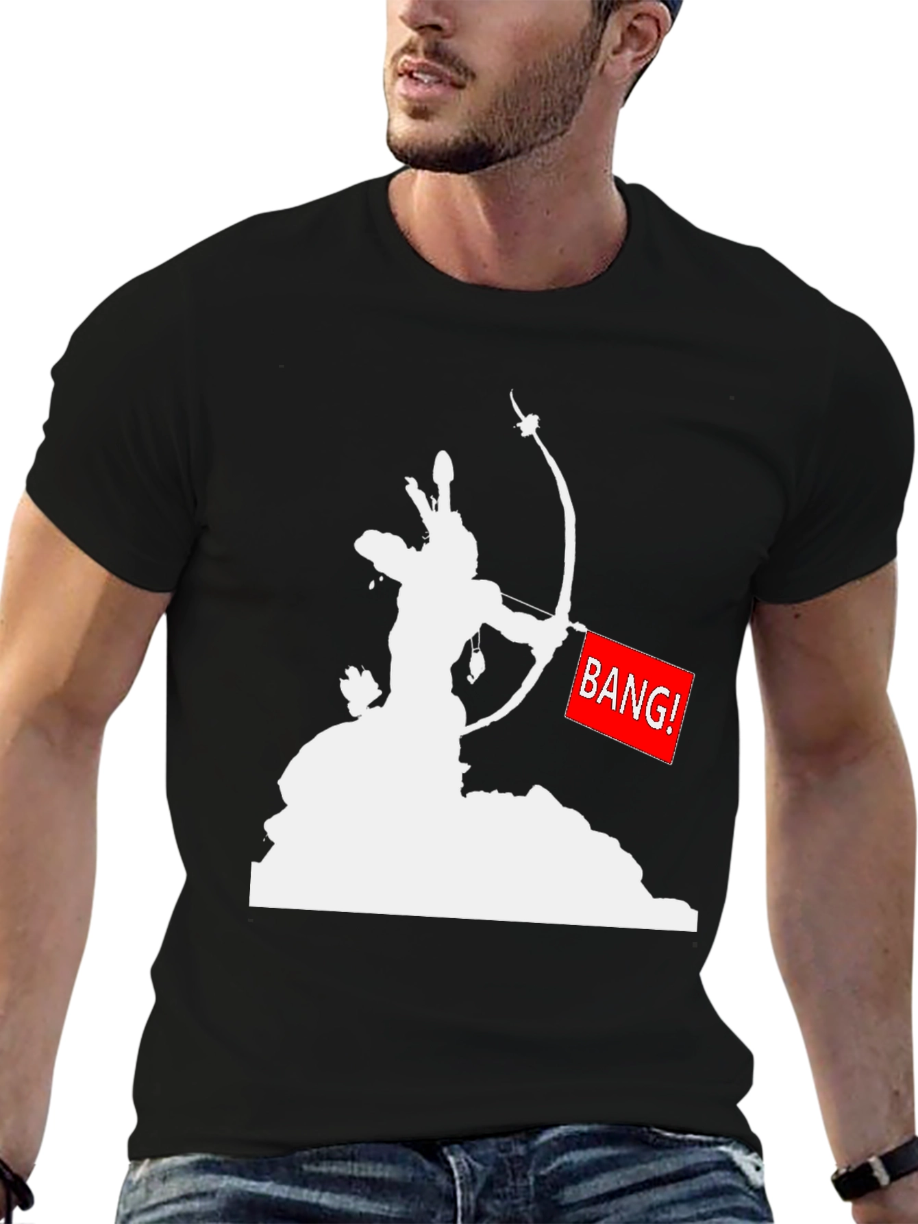 Bang! Native American Archer Graphic Tee