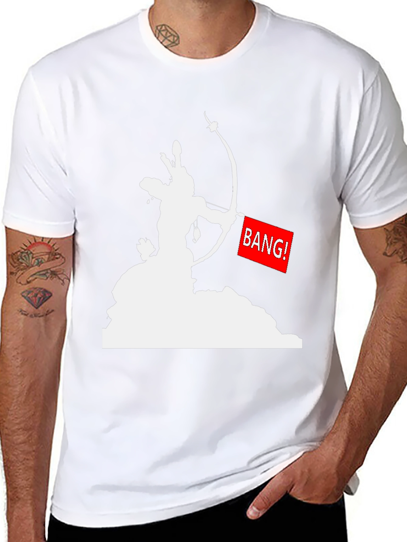 Bang! Native American Archer Graphic Tee