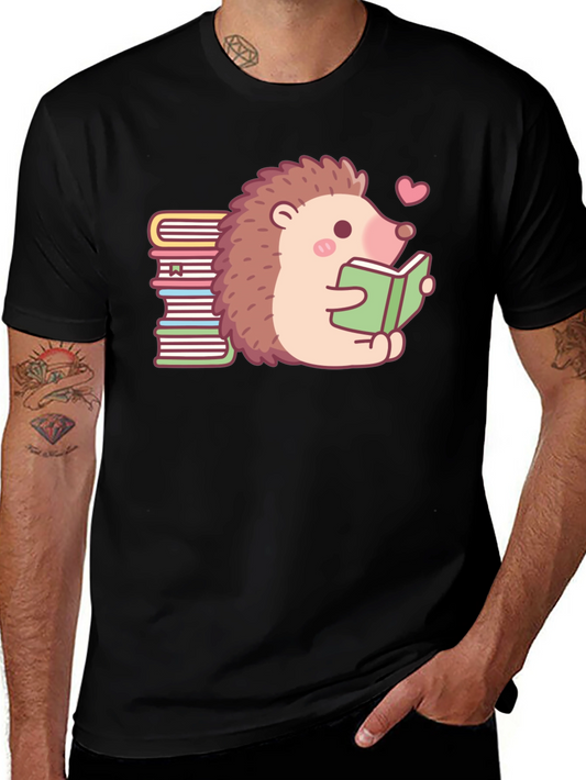 Bookworm Hedgehog T-Shirt