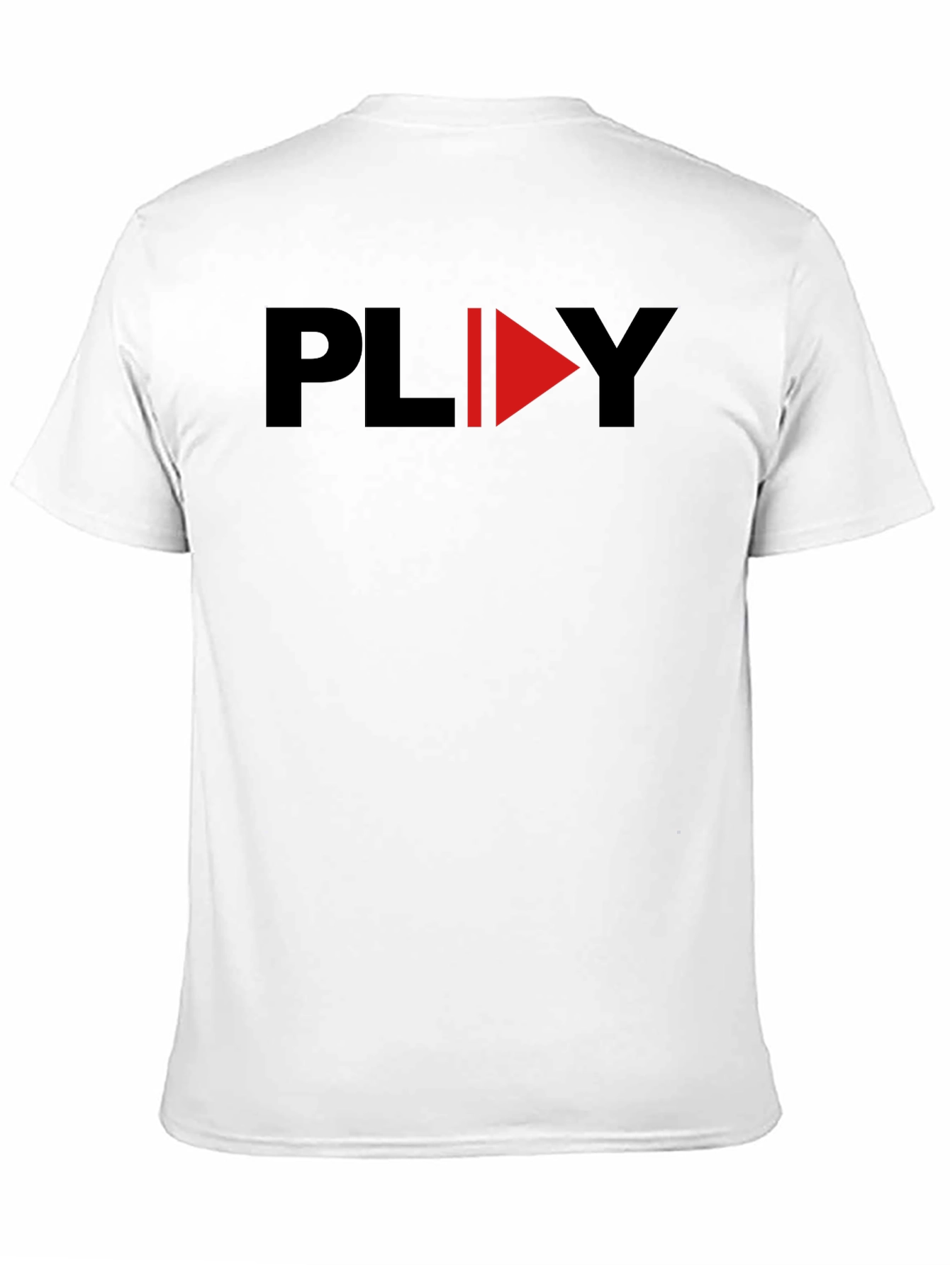 Play Graphic Black T-Shirt - Modern Design