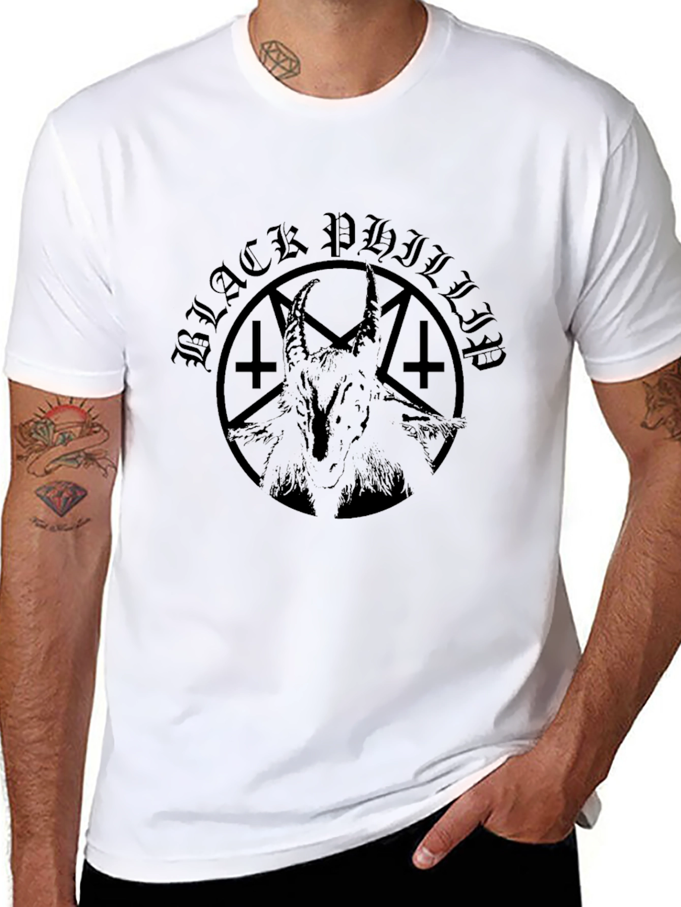 Black Philip Graphic Tee