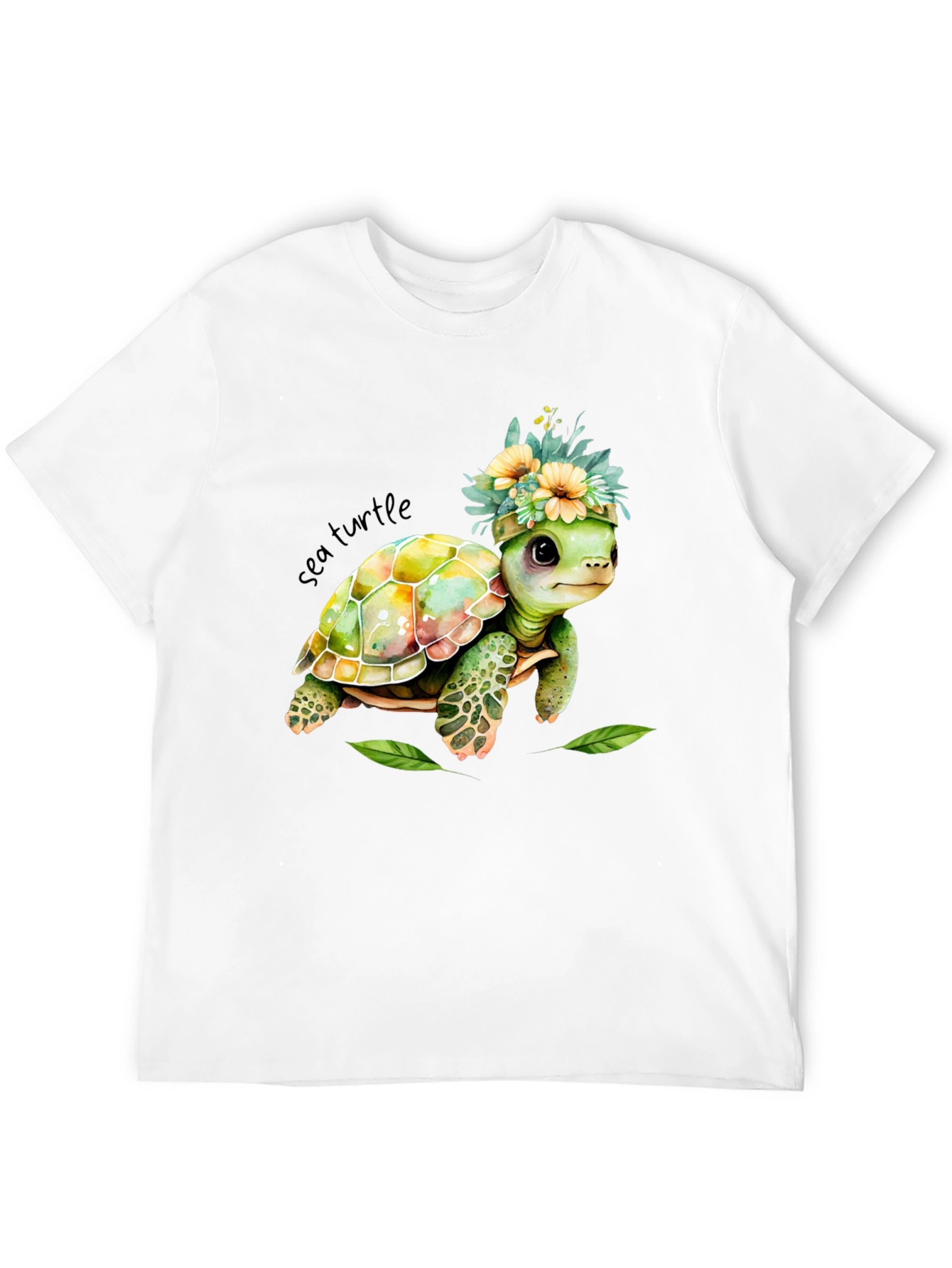 Cute Sea Turtle Graphic Tee