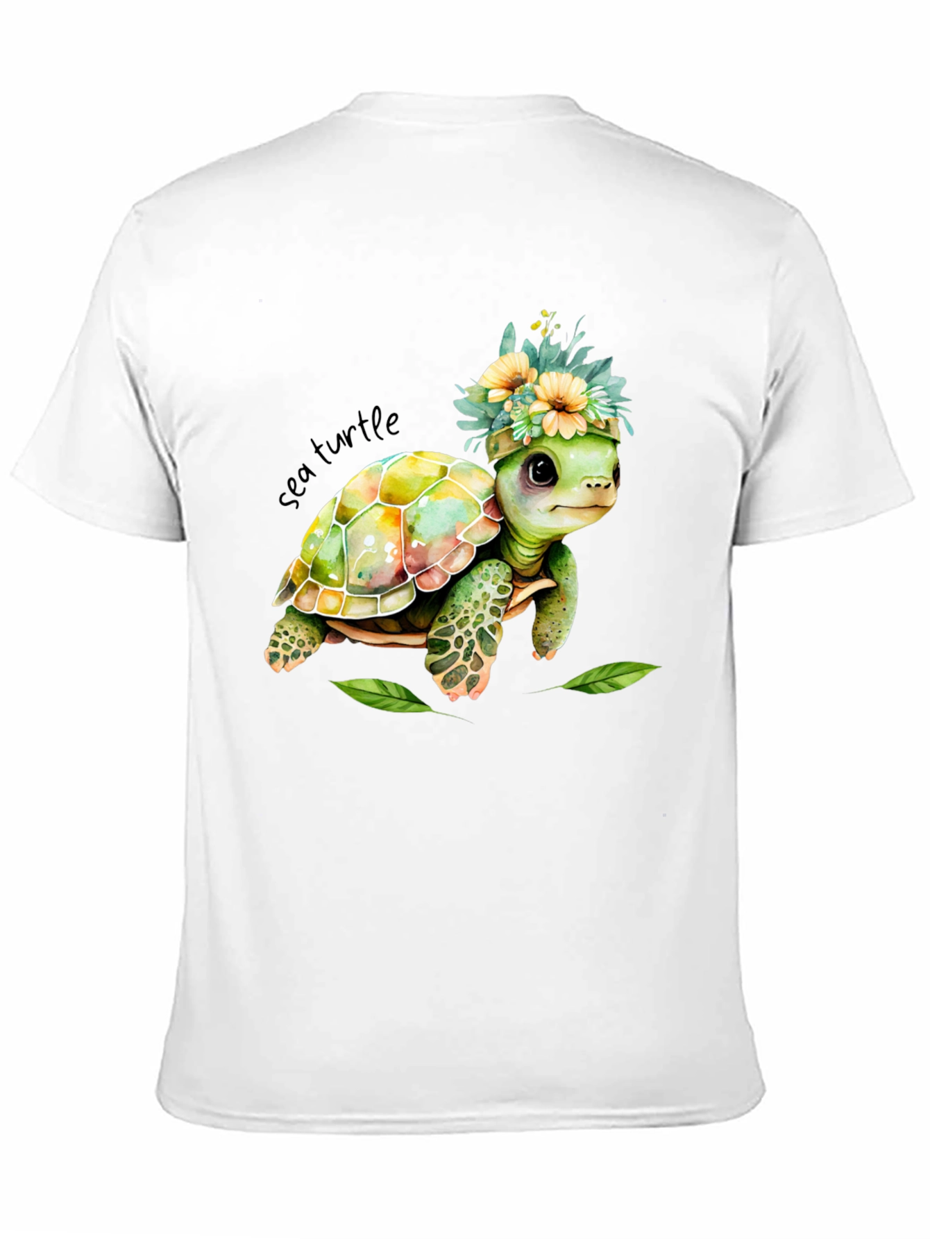 Cute Sea Turtle Graphic Tee