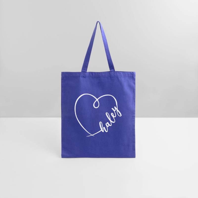 Haley Name Heart Calligraphy
