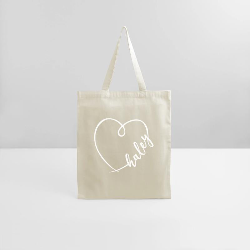 Haley Name Heart Calligraphy