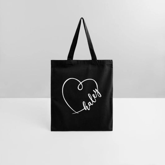 Haley Name Heart Calligraphy