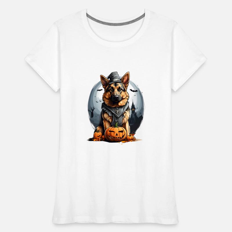 Halloween German Shepherd T shirt