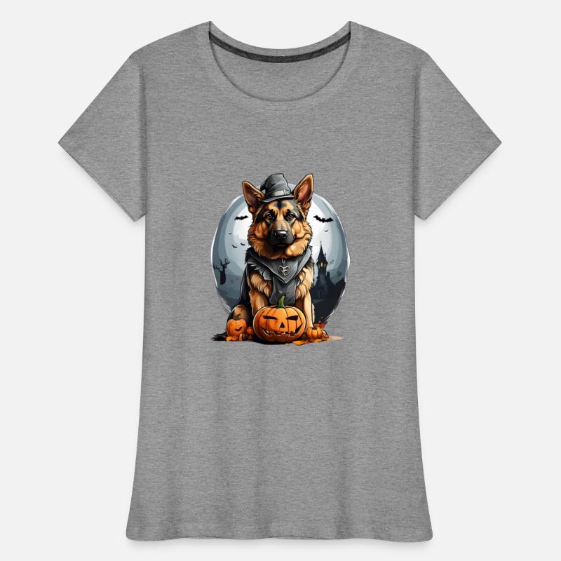Halloween German Shepherd T shirt