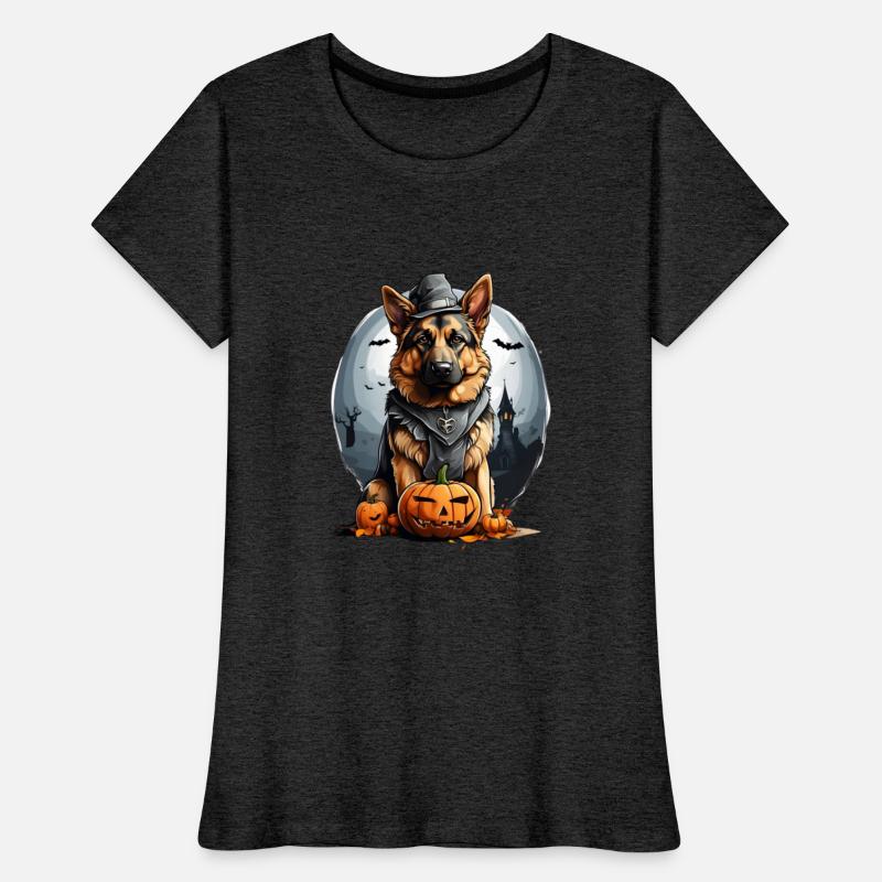 Halloween German Shepherd T shirt