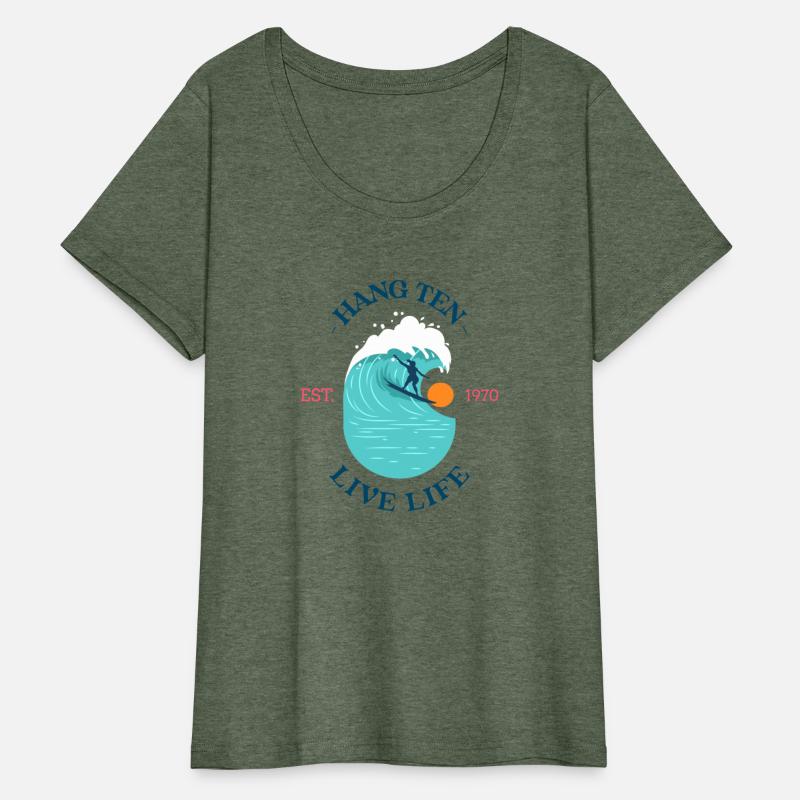 Hang Ten Live Life Surfing