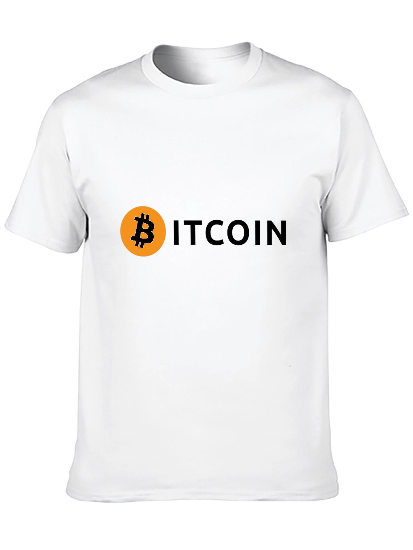 Bitcoin Black Tee - Crypto Currency Fashion