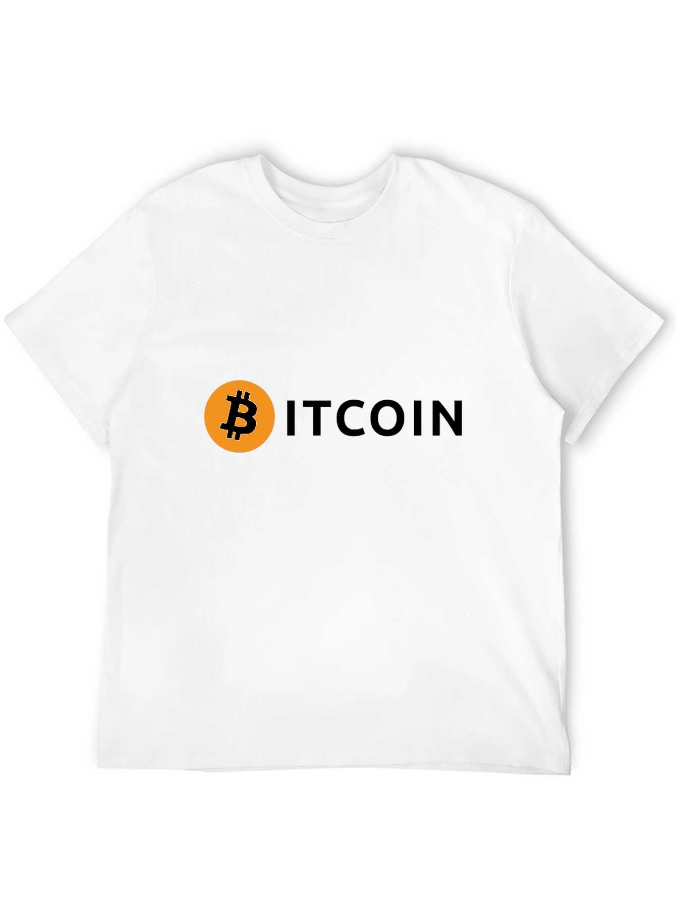 Bitcoin Black Tee - Crypto Currency Fashion
