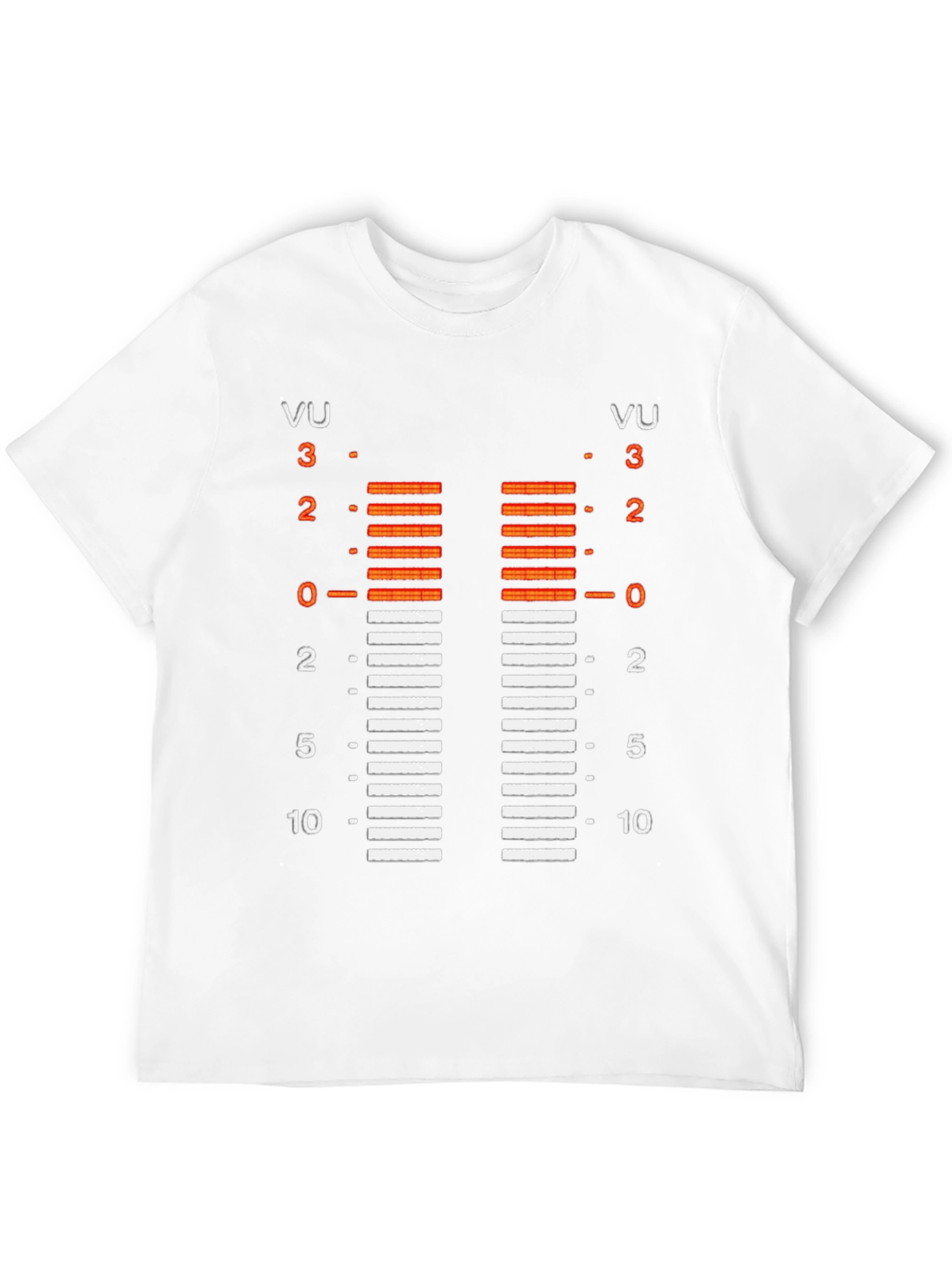 VU Meter T-Shirt - Audio Engineer Graphic Tee