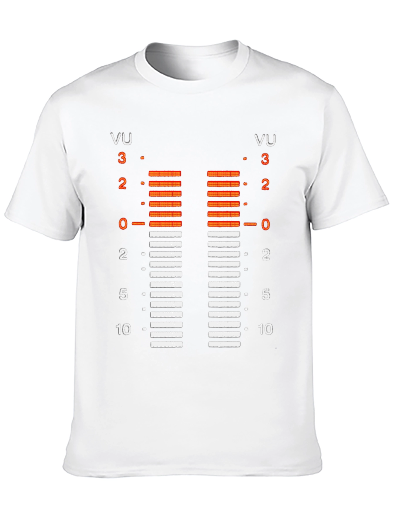 VU Meter T-Shirt - Audio Engineer Graphic Tee