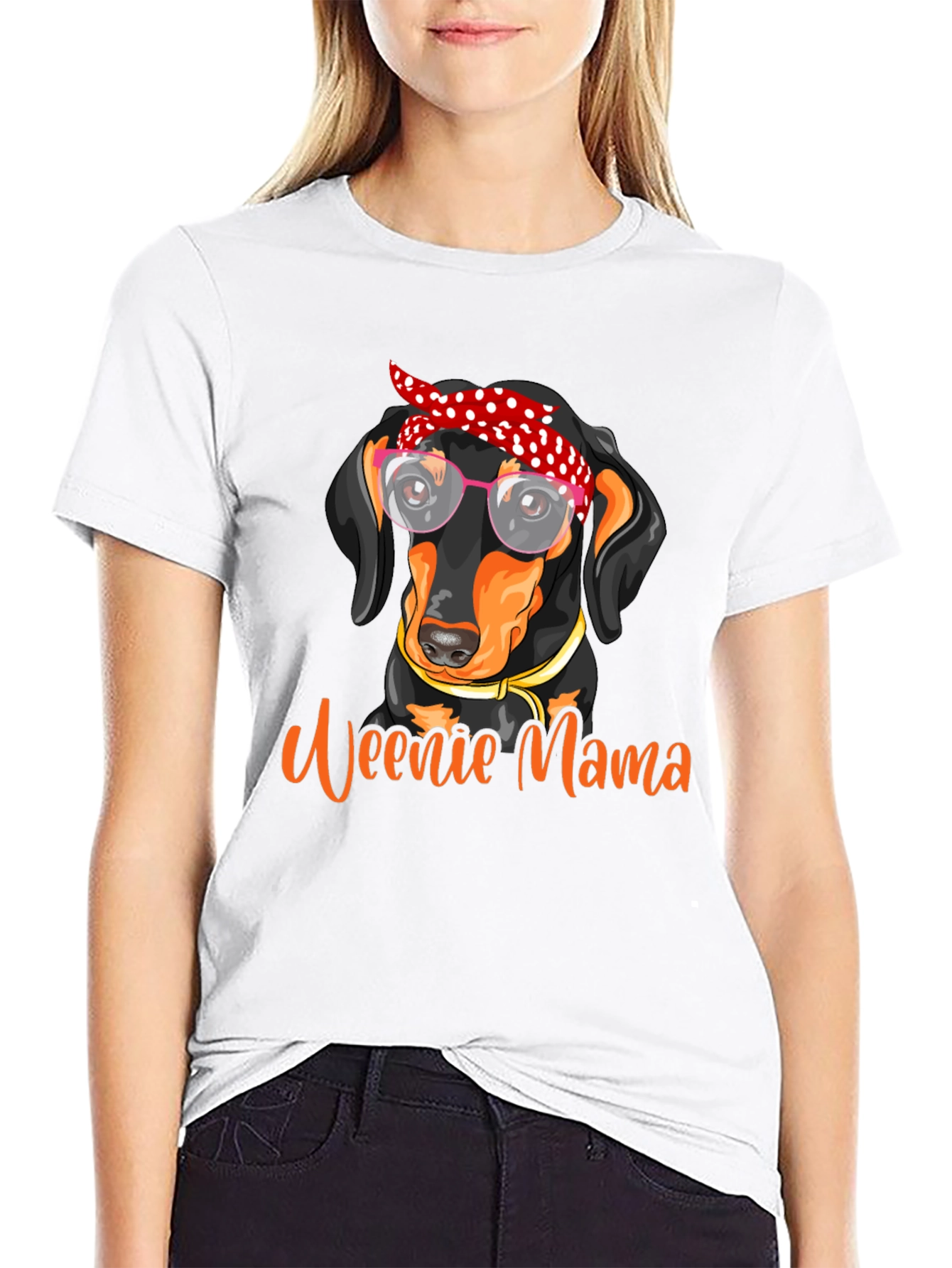 Weenie Mama Dog T-Shirt