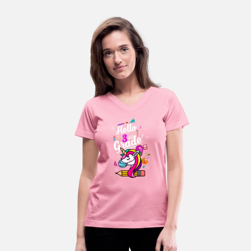 Hello 3rd Grade Unicorn Back To School Unicorn