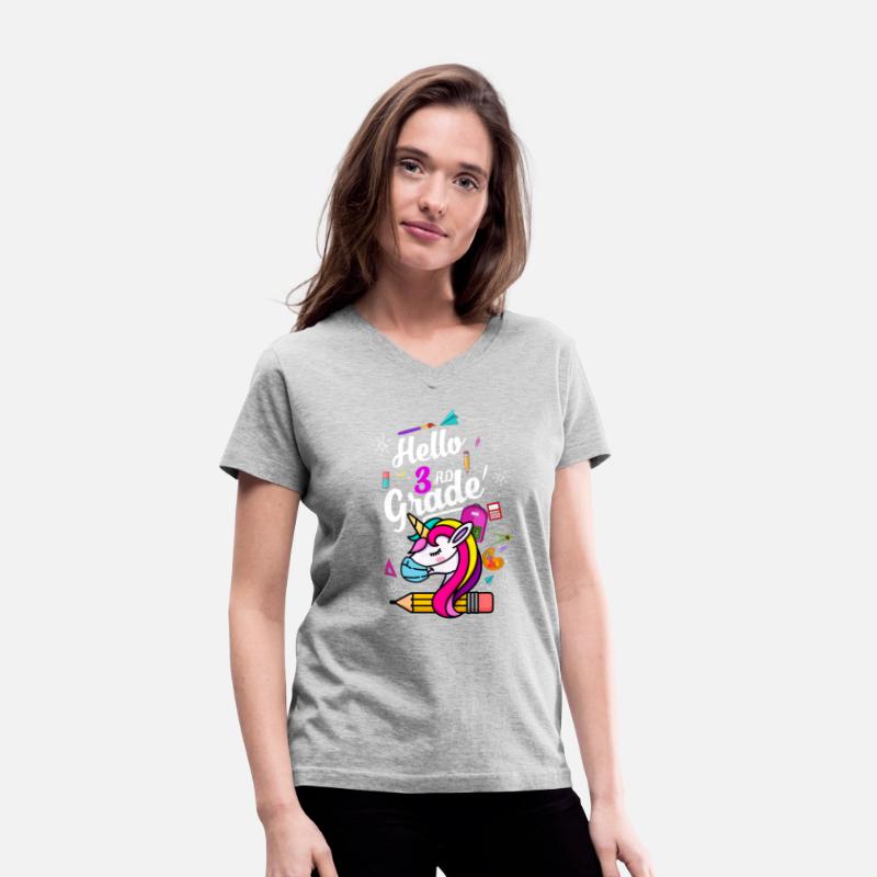 Hello 3rd Grade Unicorn Back To School Unicorn