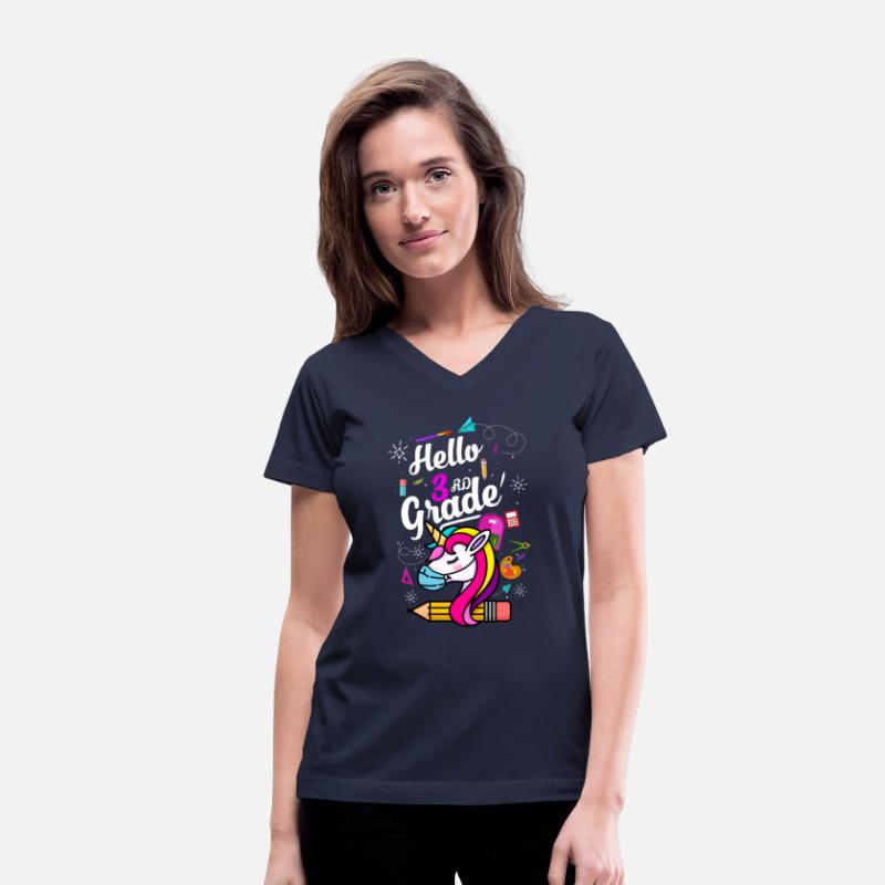 Hello 3rd Grade Unicorn Back To School Unicorn