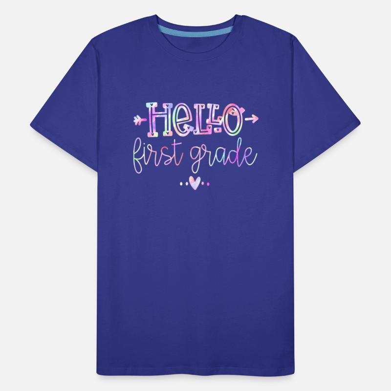 Hello First Grade Cute Back to School 1st Grade