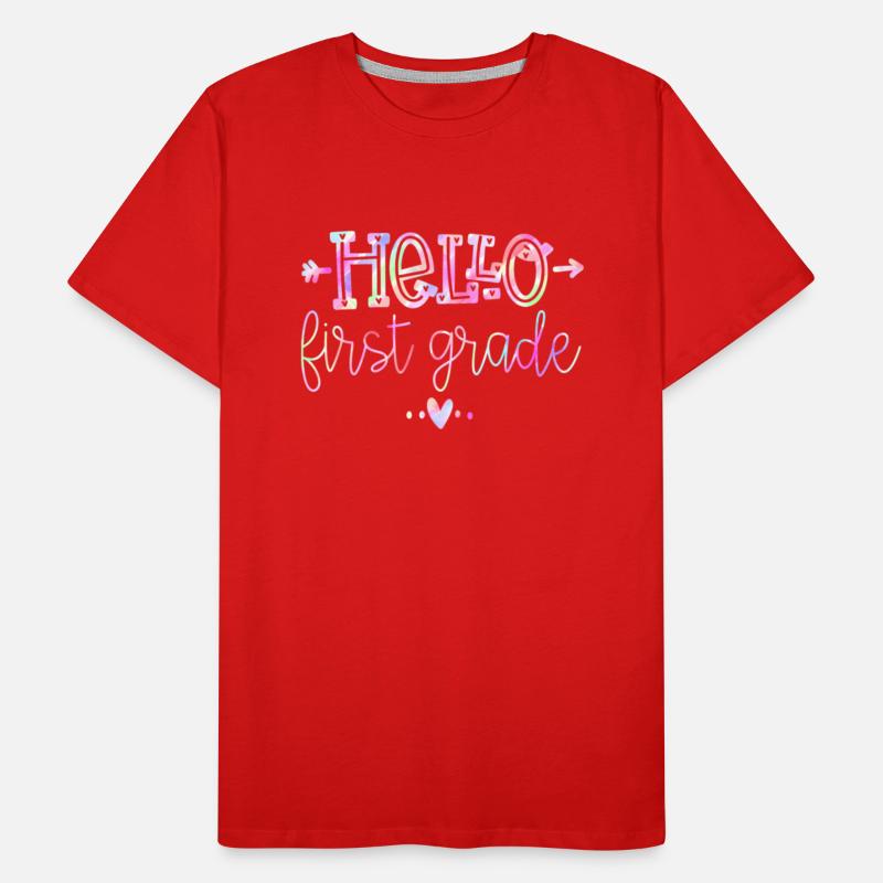 Hello First Grade Cute Back to School 1st Grade