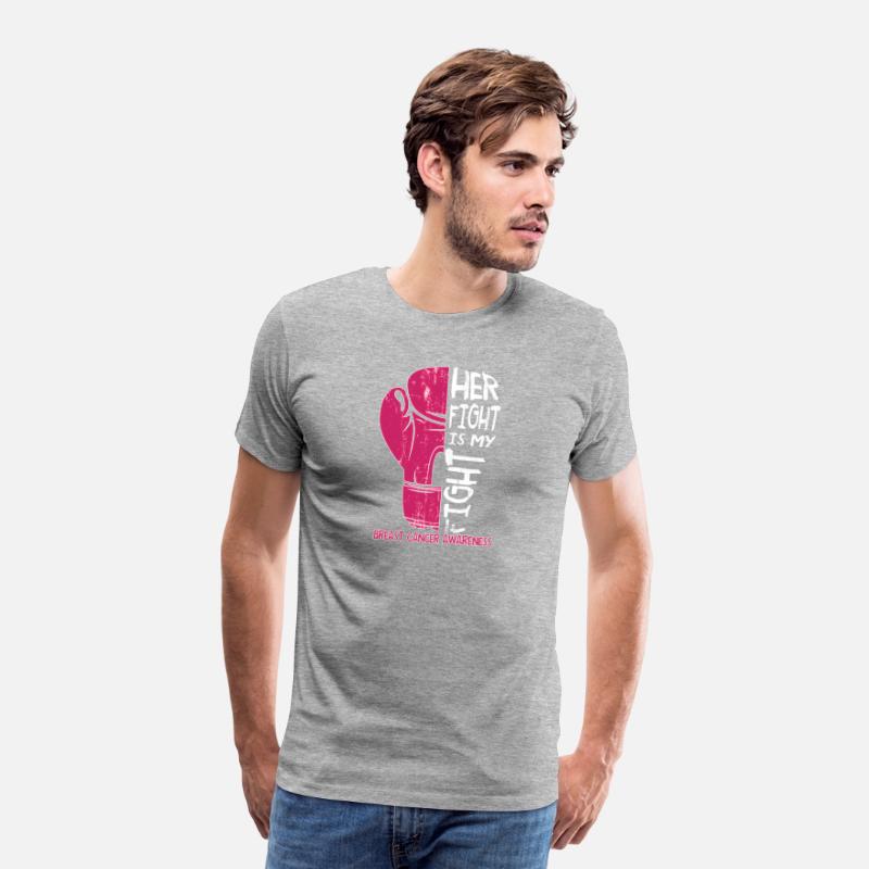 Her Fight Is My Fight Boxing Glove Breast Cancer A