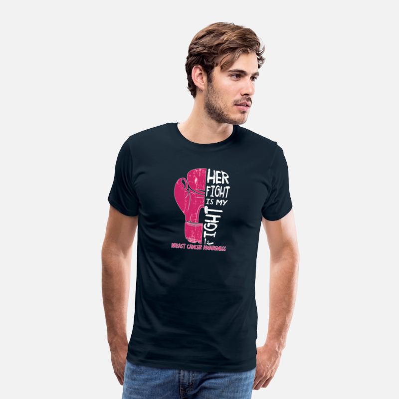Her Fight Is My Fight Boxing Glove Breast Cancer A