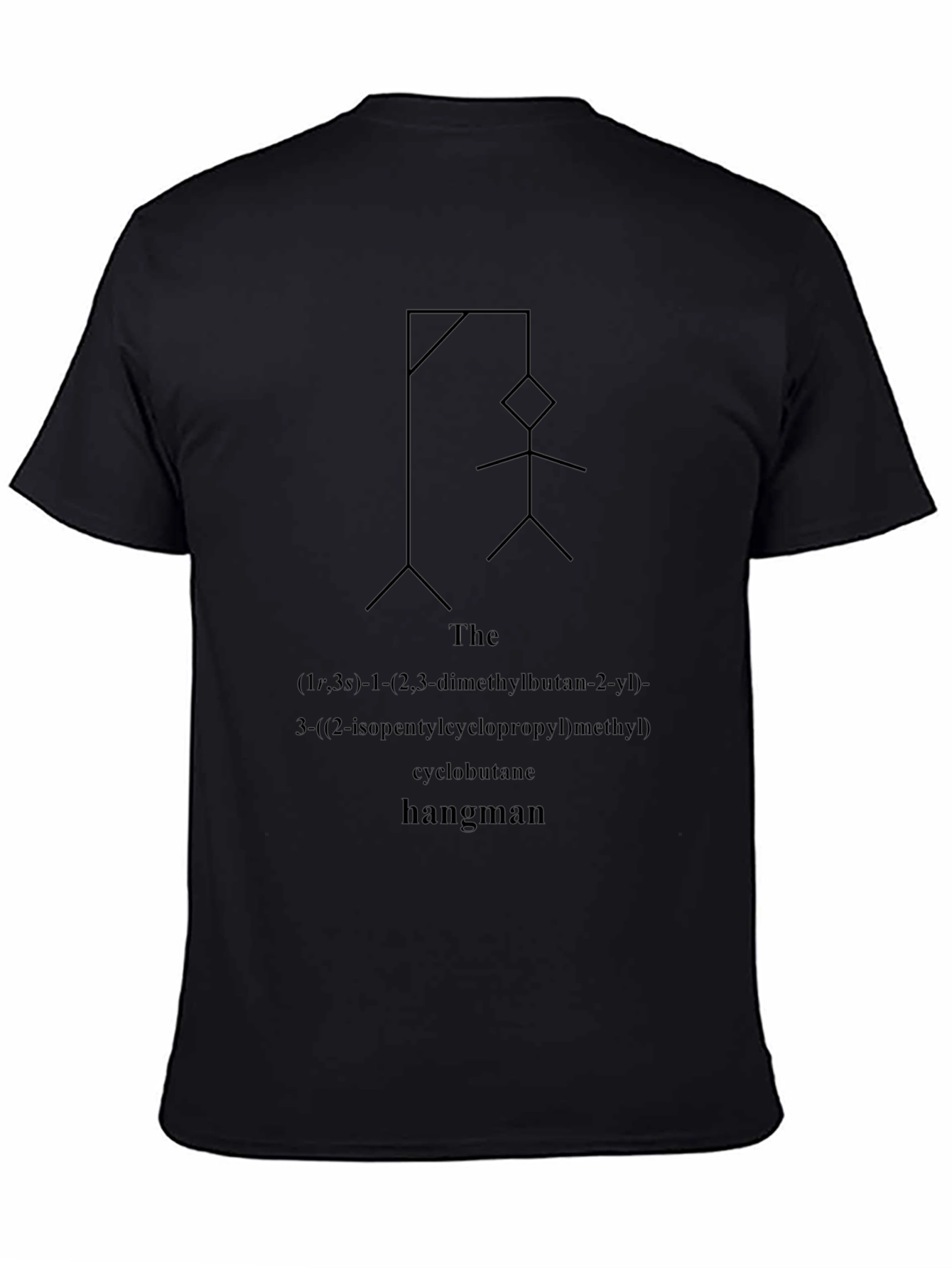Hangman T-Shirt: Funny Chemistry Pun Tee