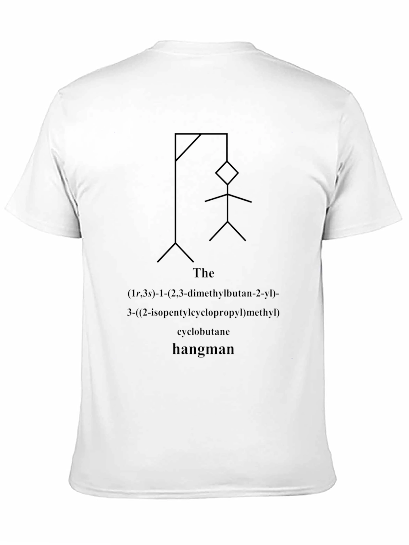 Hangman T-Shirt: Funny Chemistry Pun Tee
