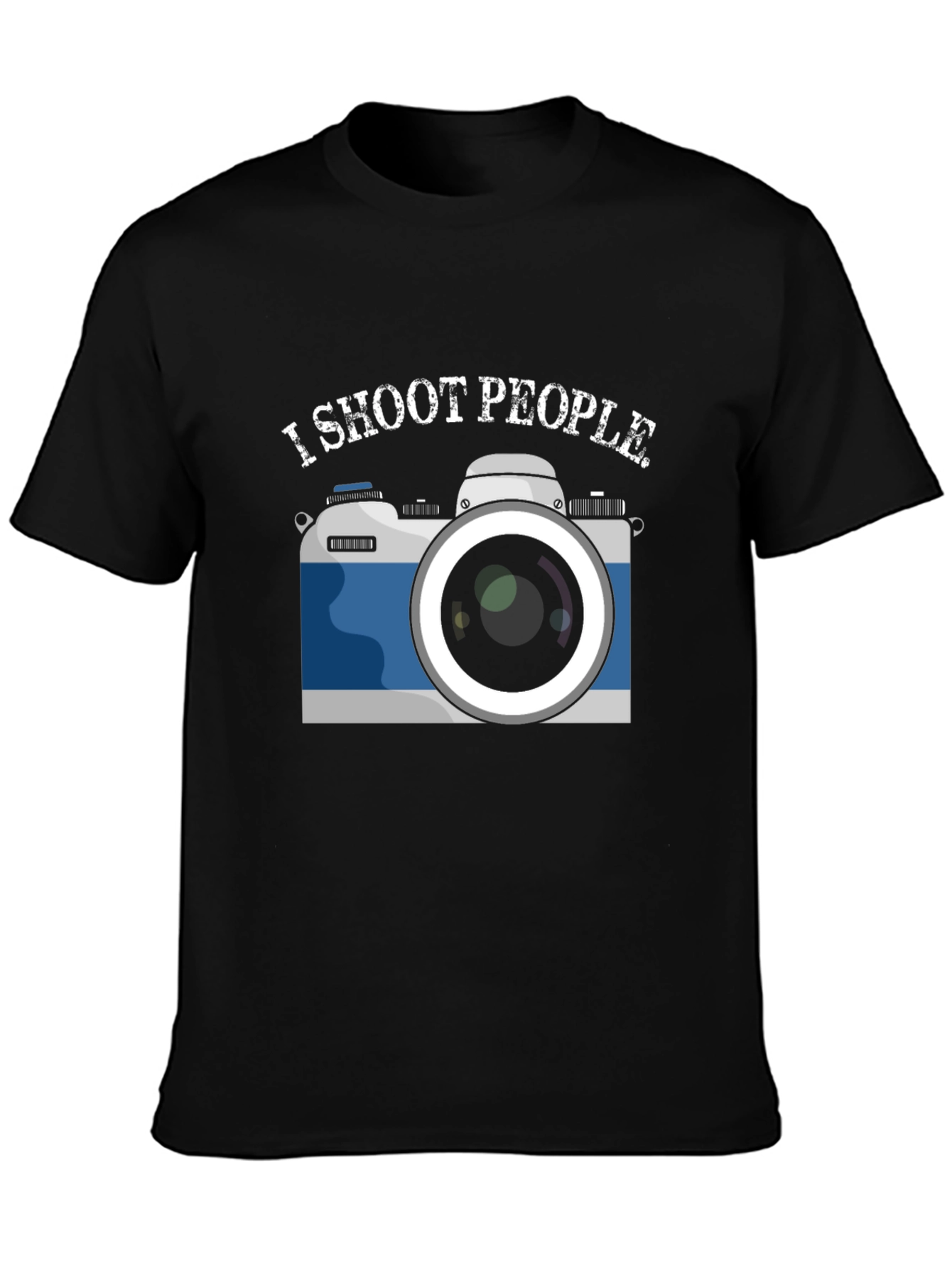 I Shoot People Camera Graphic T-Shirt