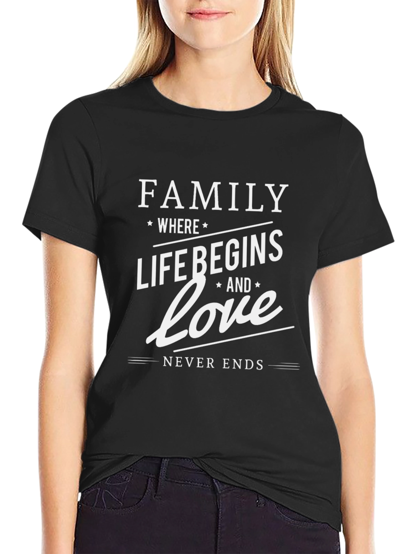 Family Where Life Begins T-Shirt